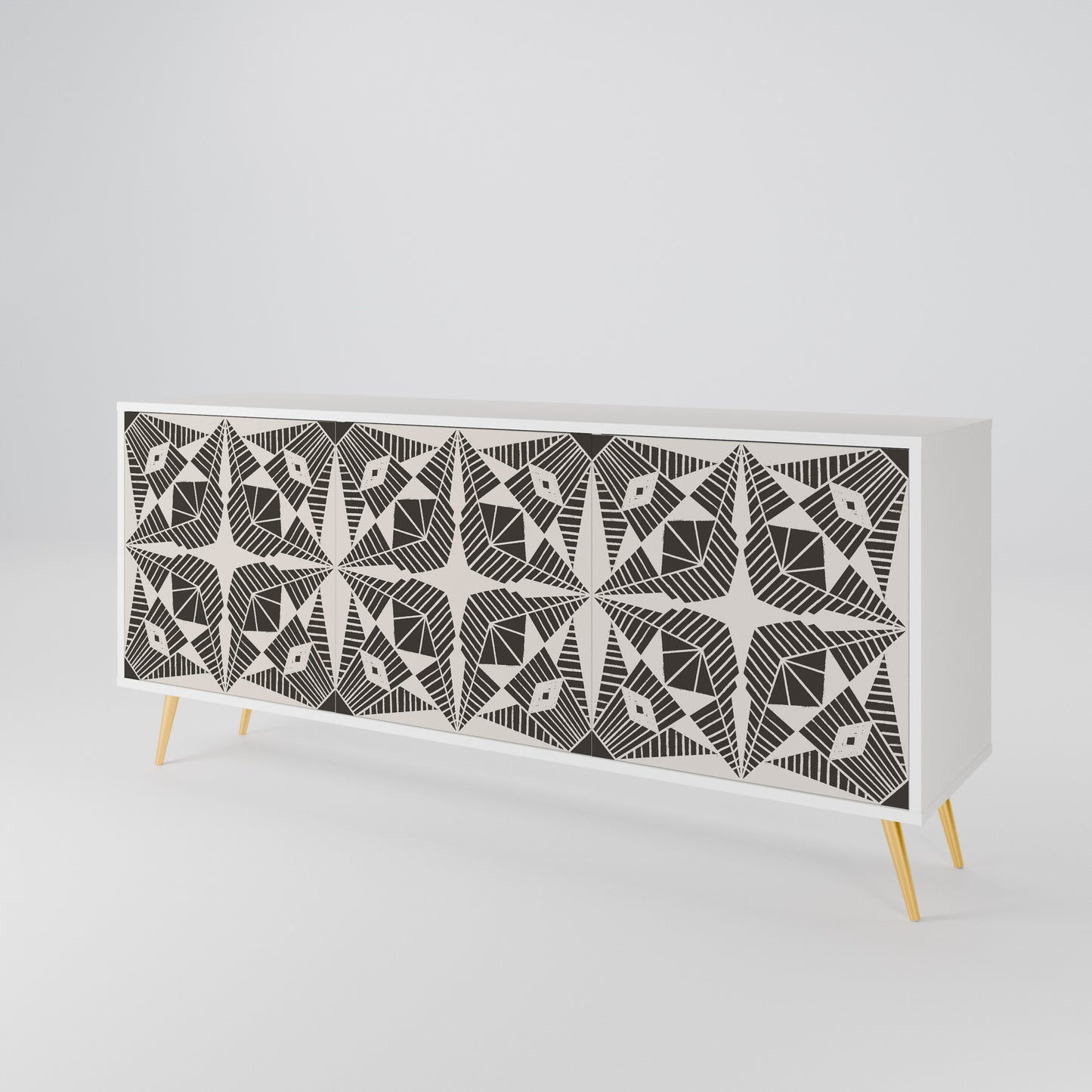 MONOCHROME NEXUS 3-türiges Sideboard