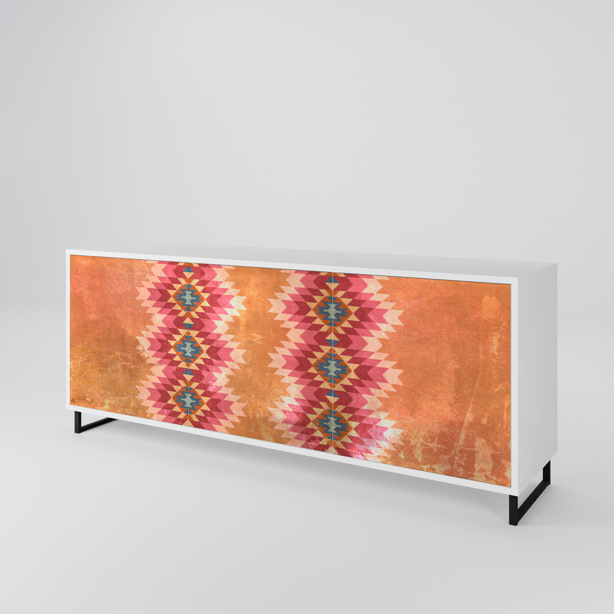 INDIAN FOLK 3-türiges Sideboard