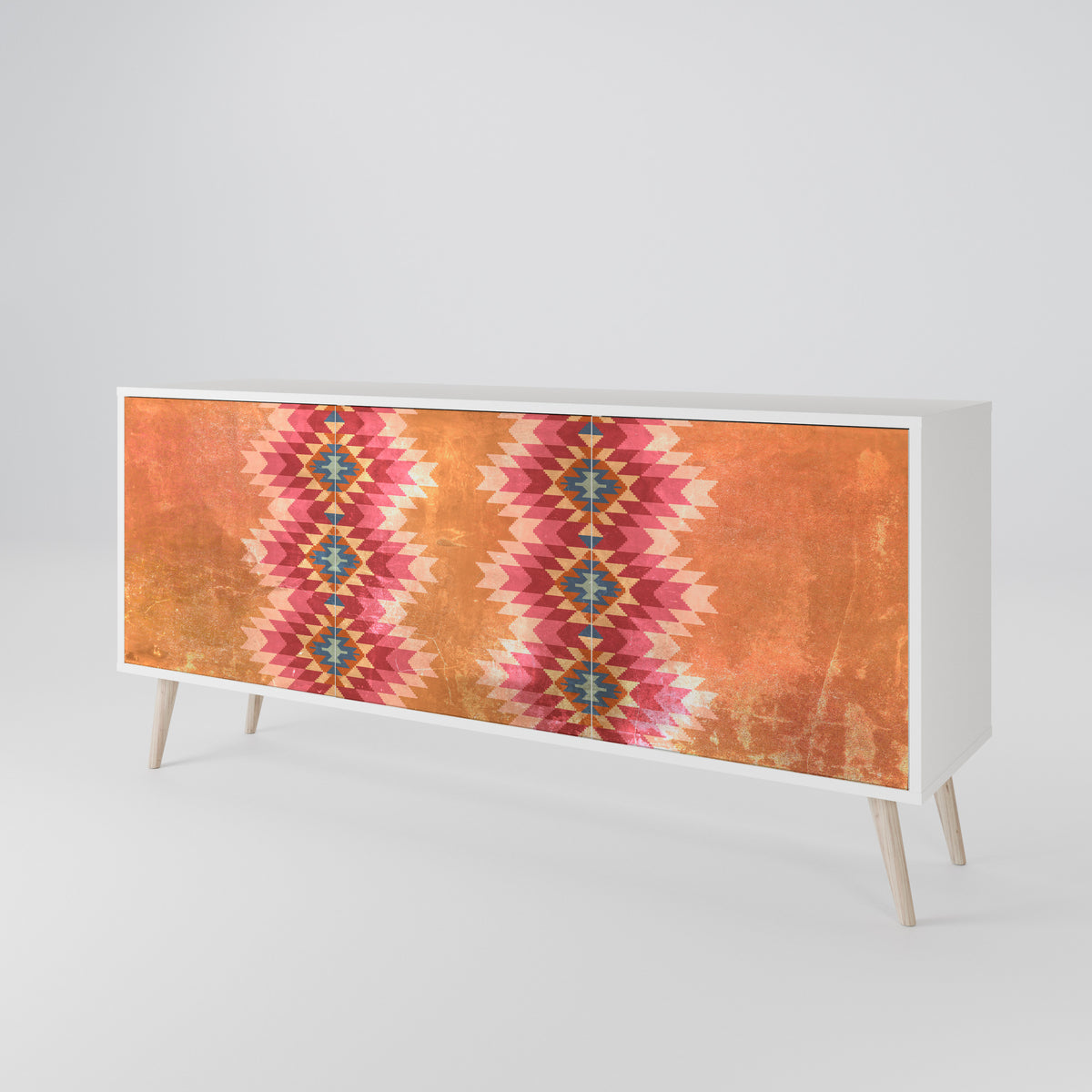 INDIAN FOLK 3-türiges Sideboard