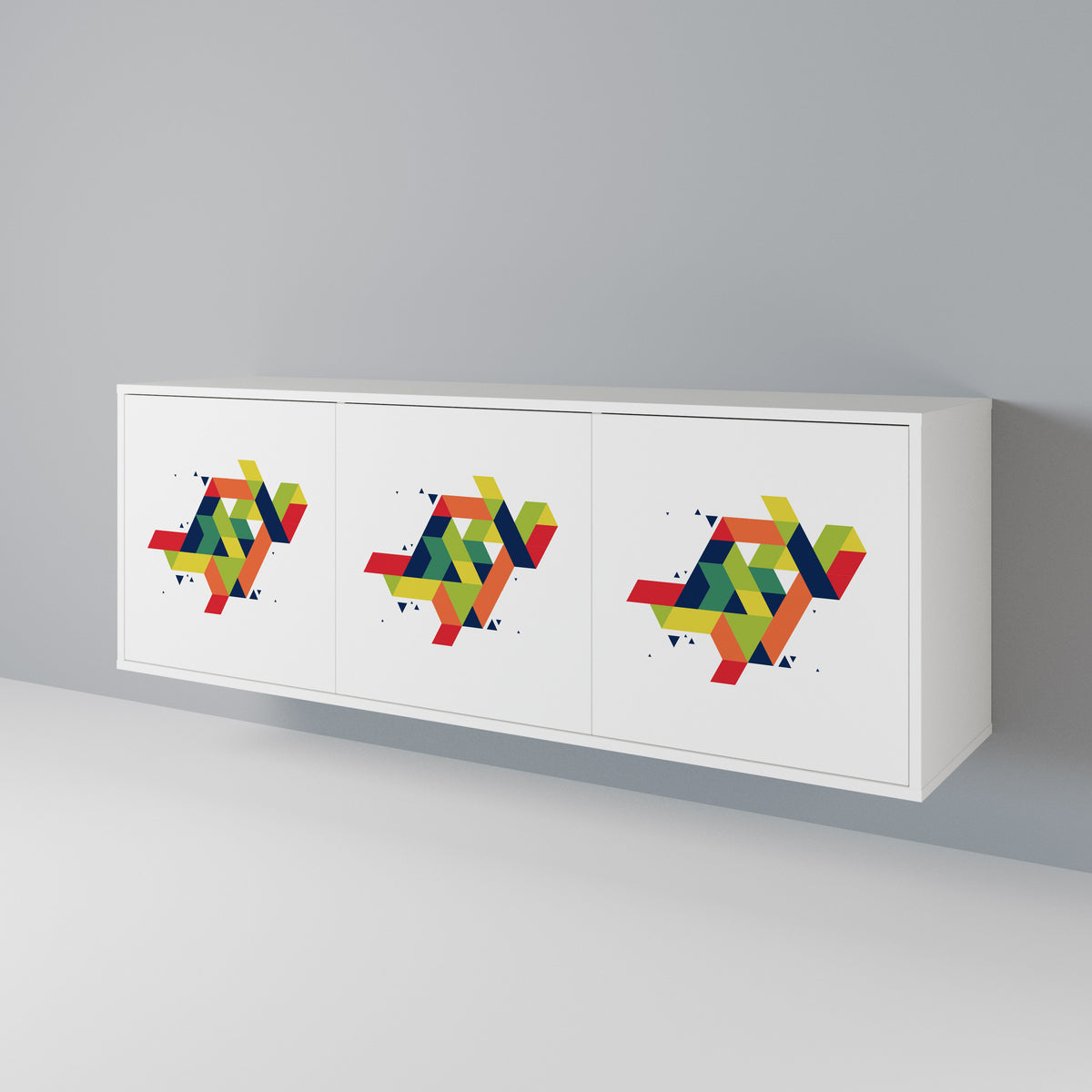 FUTURE SIGN 3-türiges Sideboard