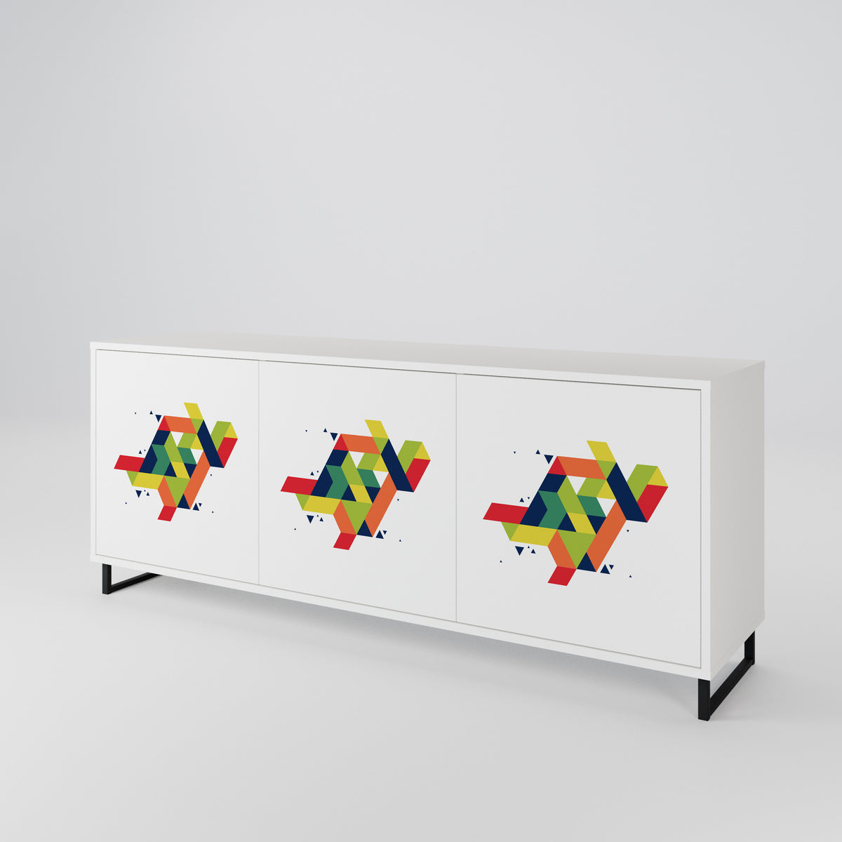 FUTURE SIGN 3-türiges Sideboard