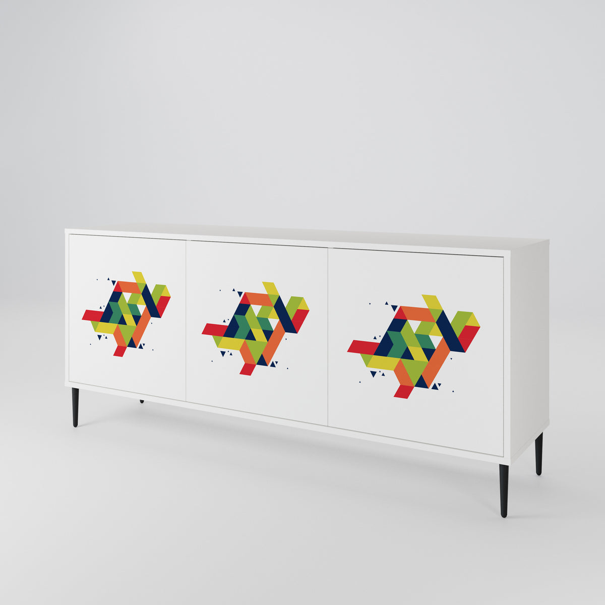 FUTURE SIGN 3-türiges Sideboard
