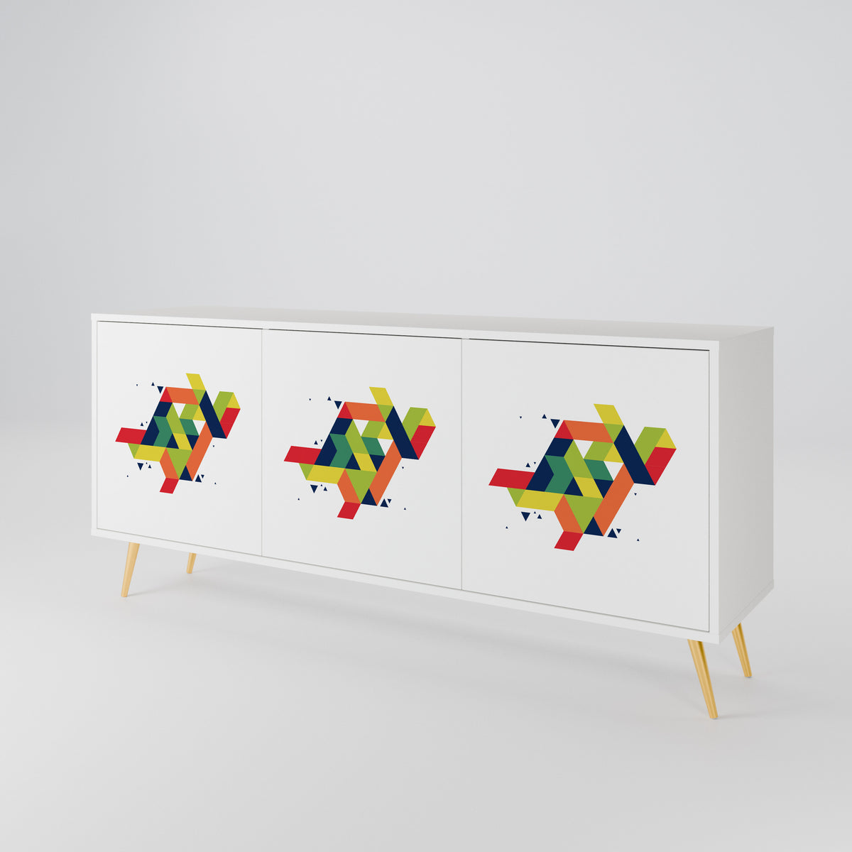 FUTURE SIGN 3-türiges Sideboard