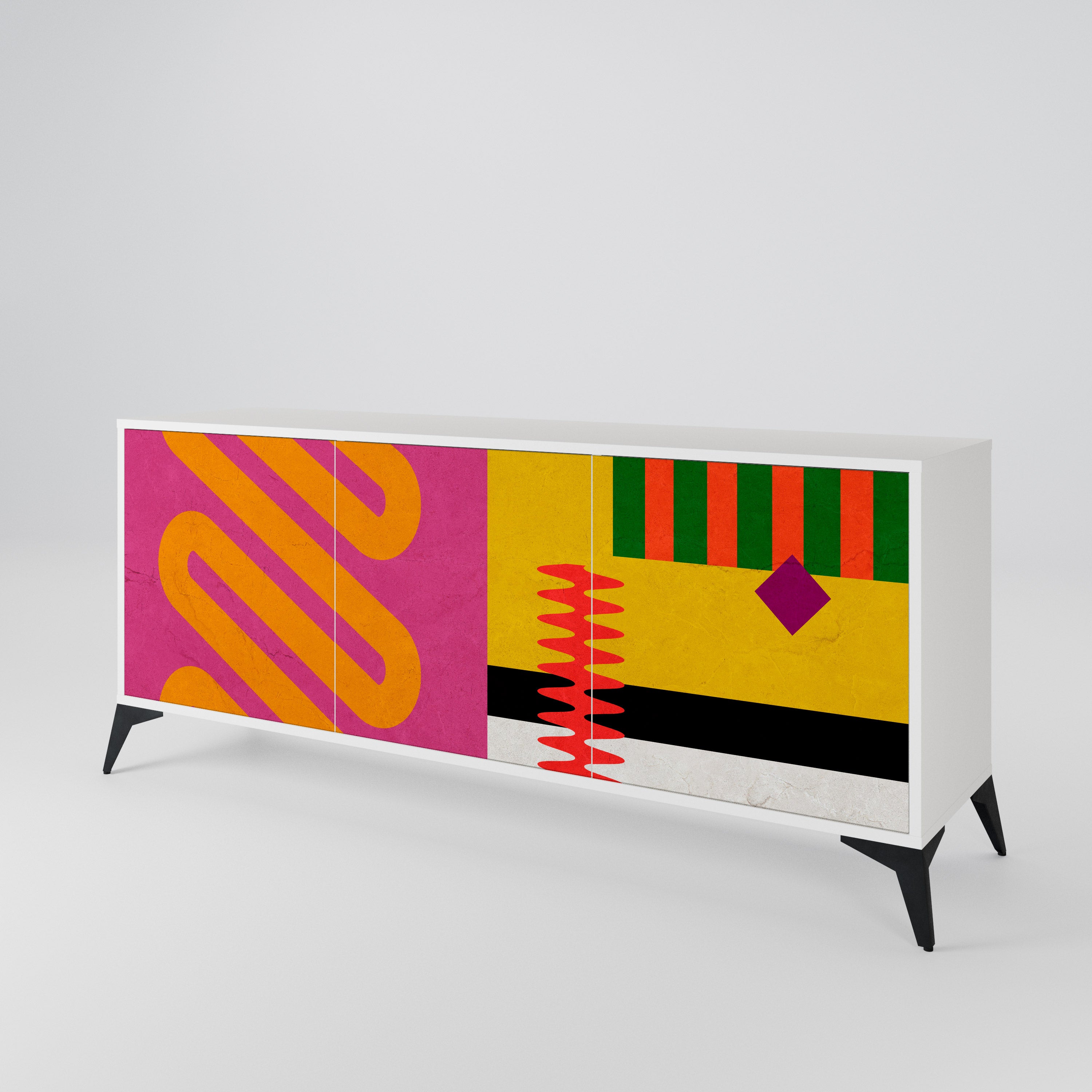 VIVID ART 3-türiges Sideboard