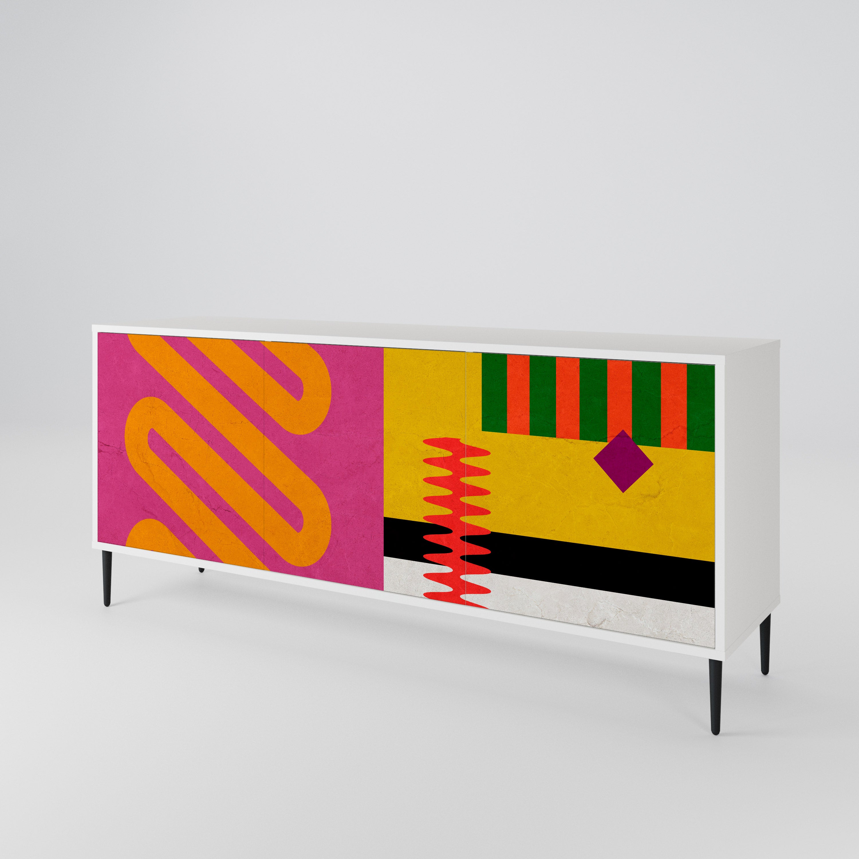 VIVID ART 3-türiges Sideboard