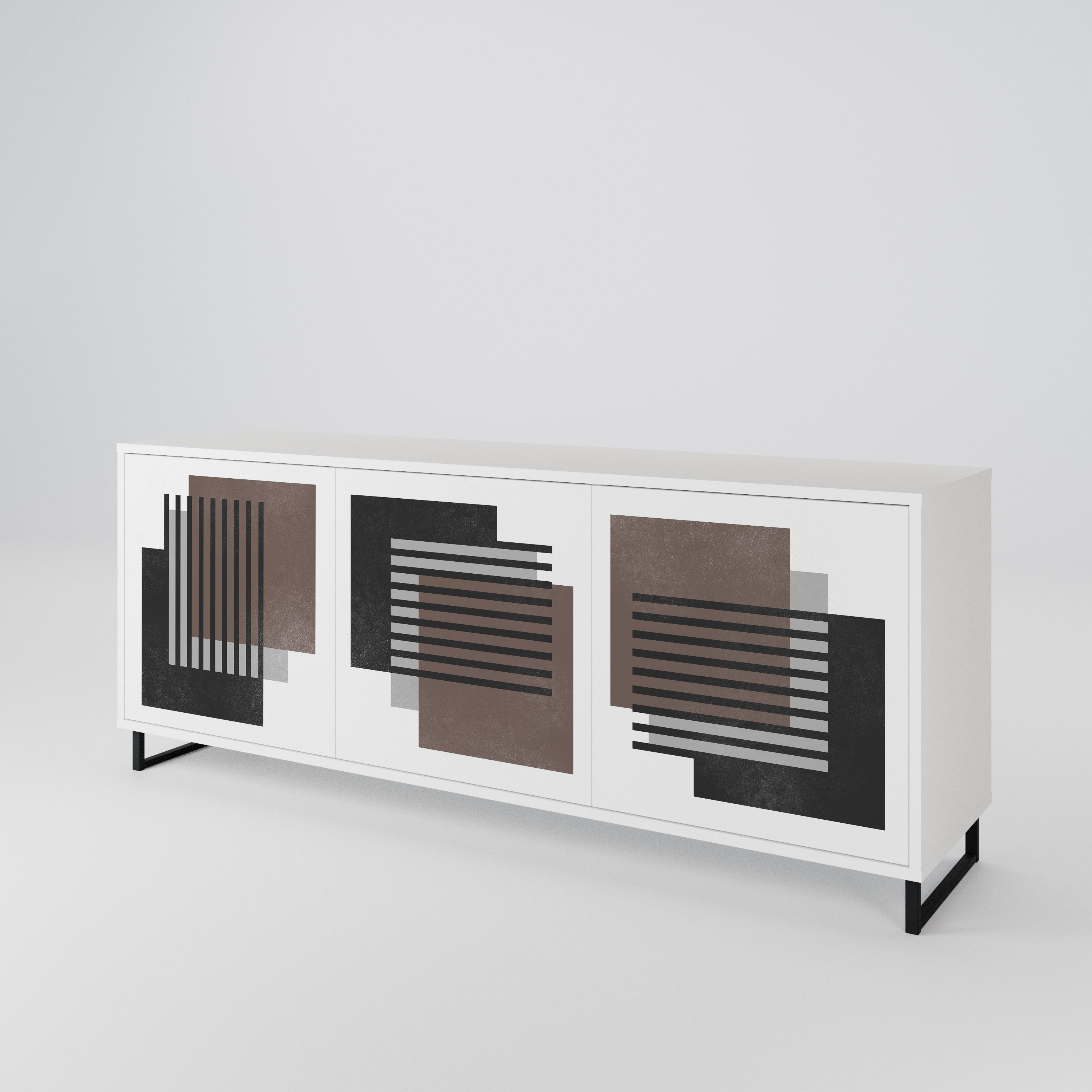SHADOW SYNCHRONY 3-türiges Sideboard