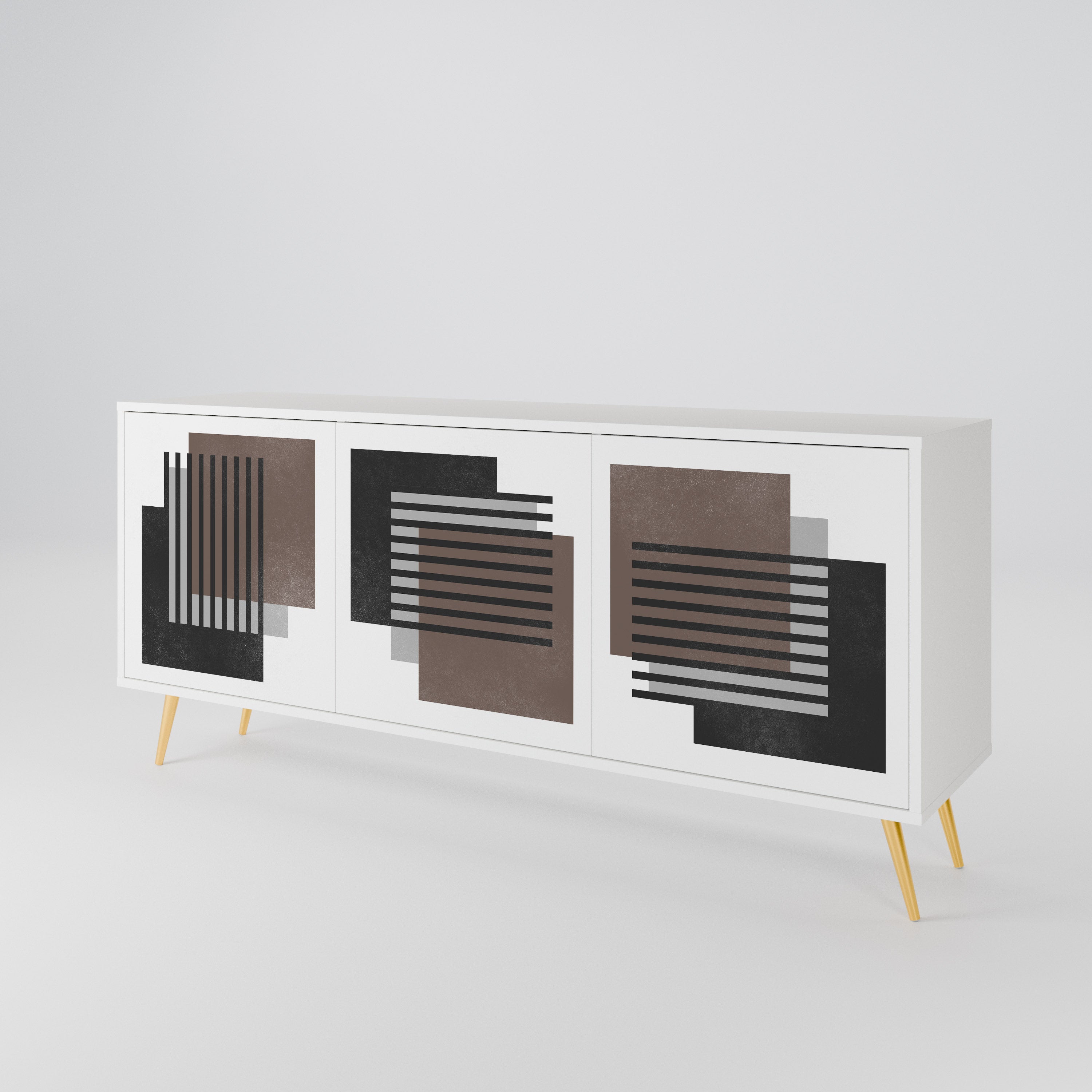 SHADOW SYNCHRONY 3-türiges Sideboard