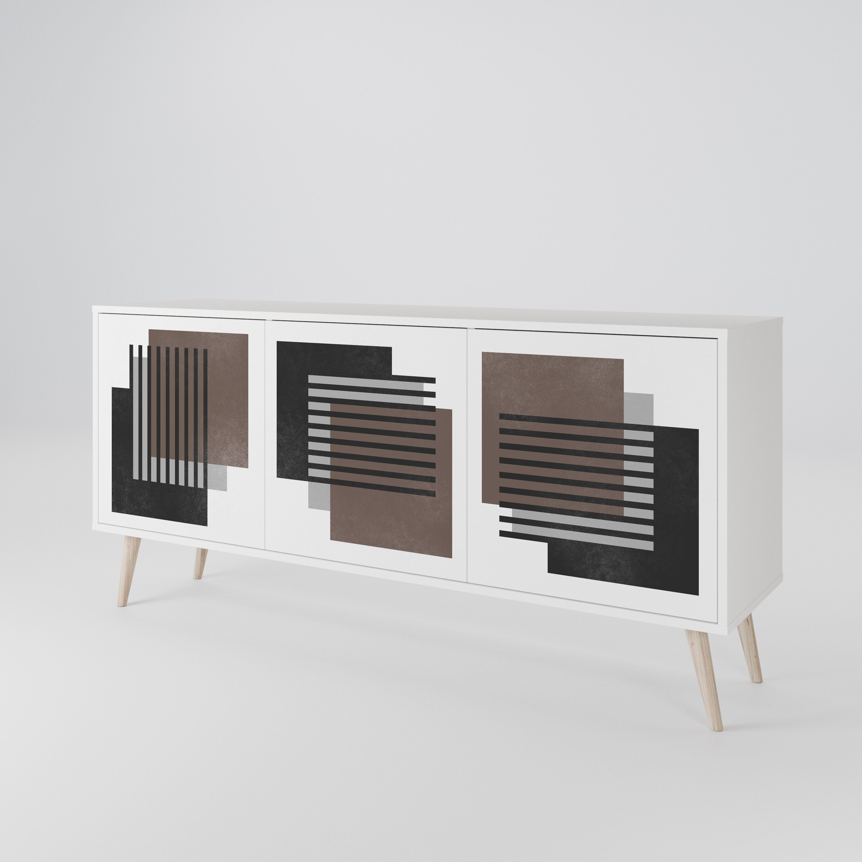 SHADOW SYNCHRONY 3-türiges Sideboard