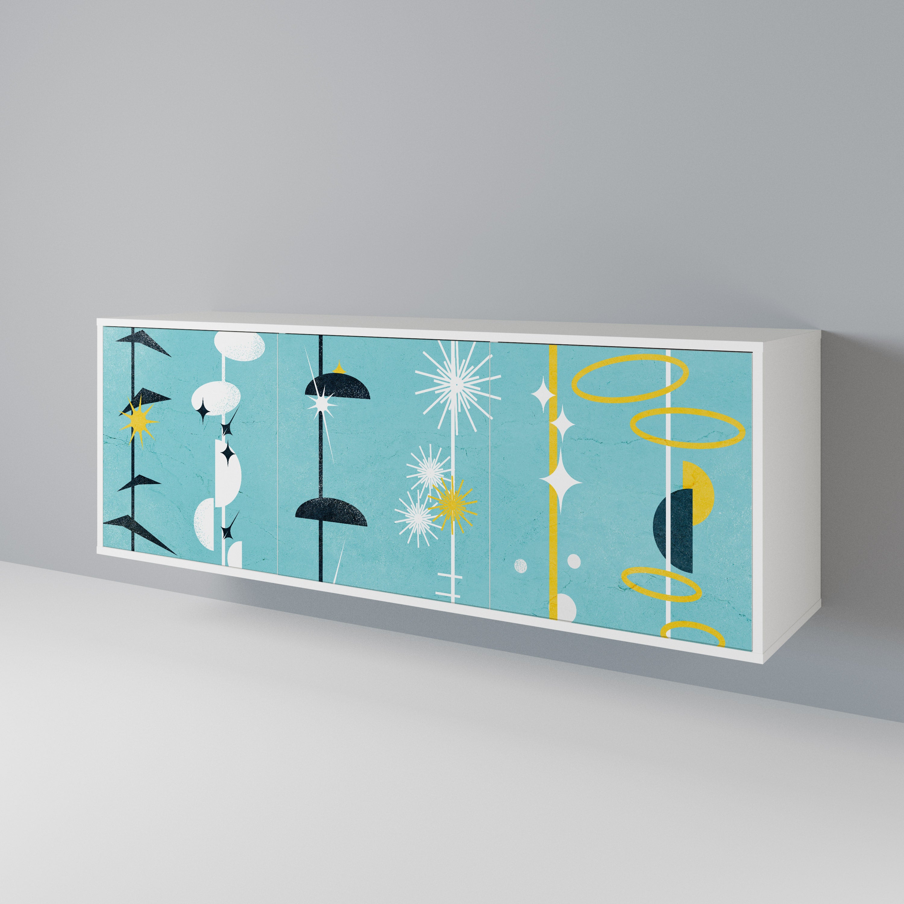 PATHS TO HAPPINESS 3-türiges Sideboard
