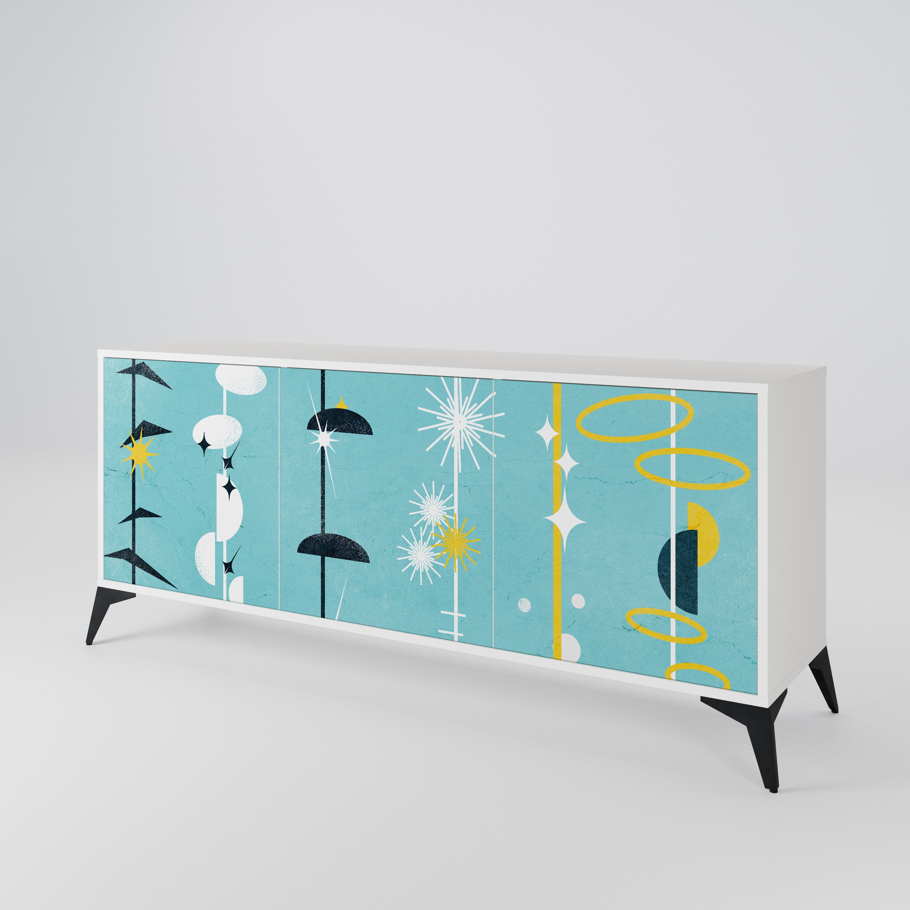 PATHS TO HAPPINESS 3-türiges Sideboard