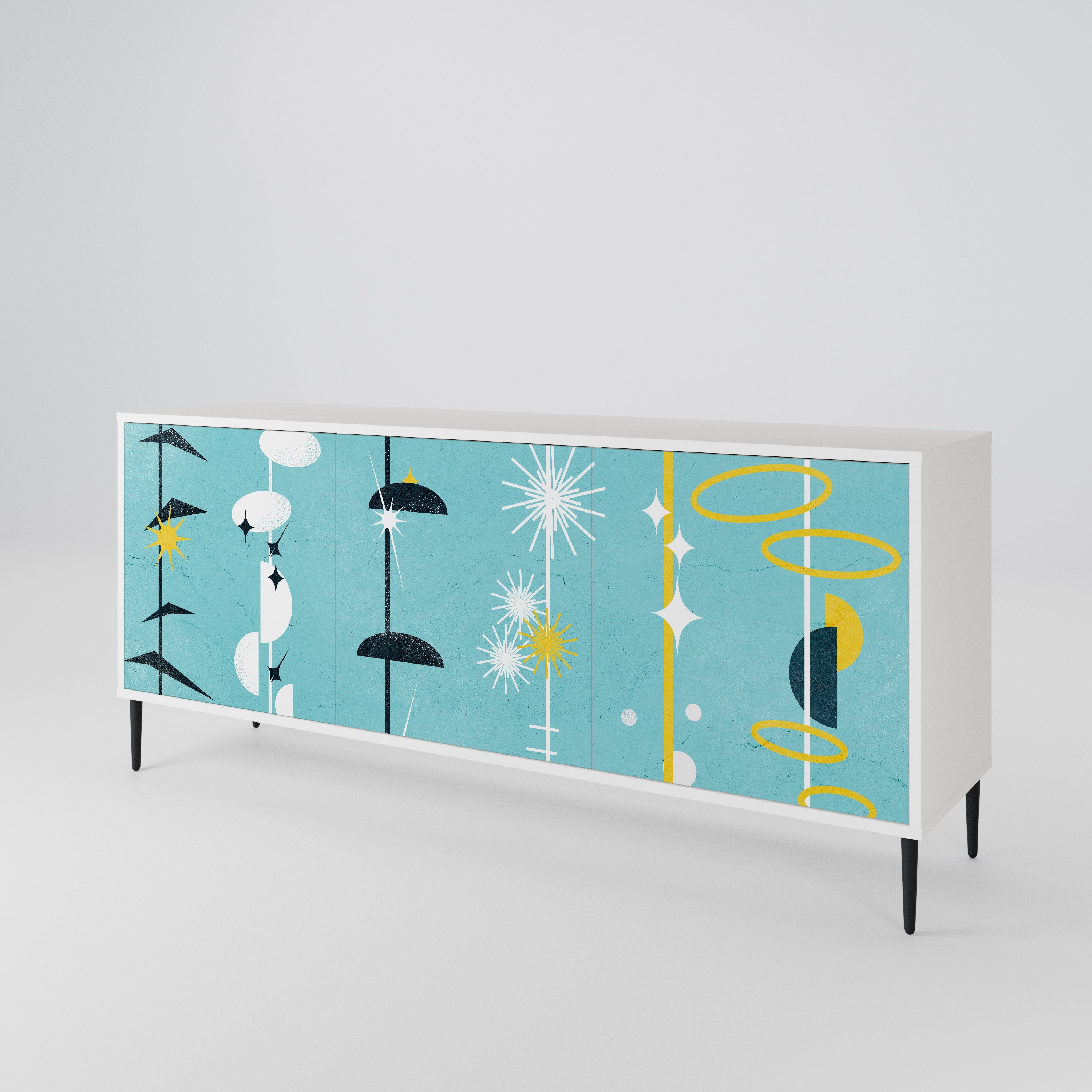 PATHS TO HAPPINESS 3-türiges Sideboard