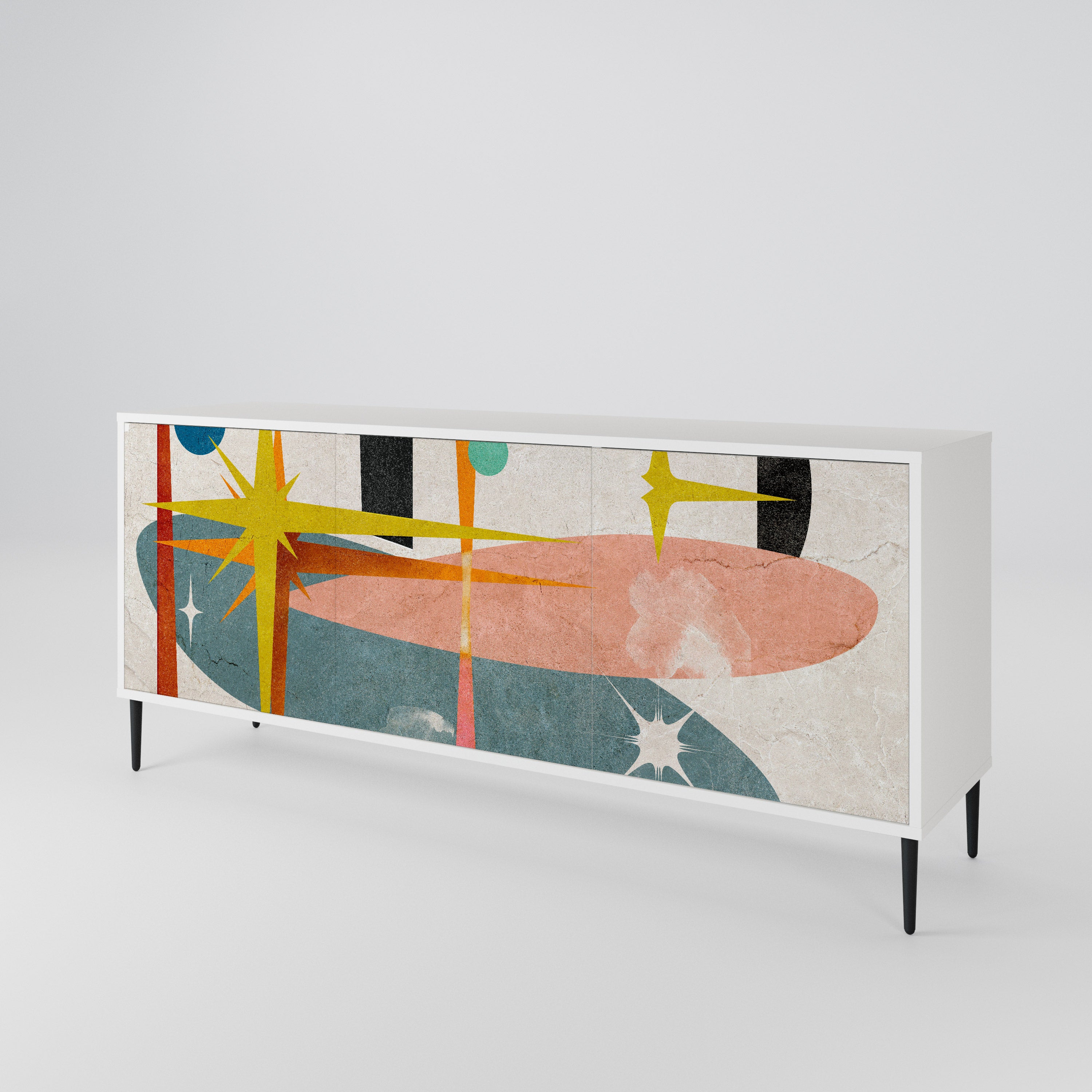 INTERSTELLAR VIBES 3-türiges Sideboard