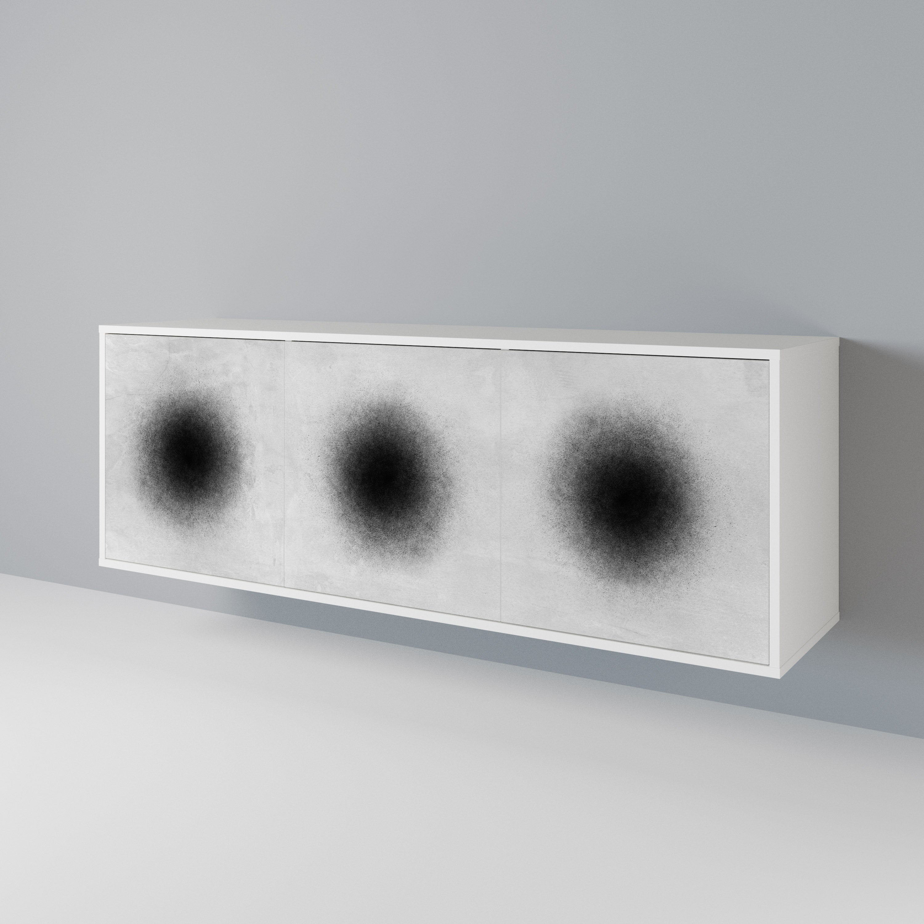 BLACK HOLE 3-türiges Sideboard