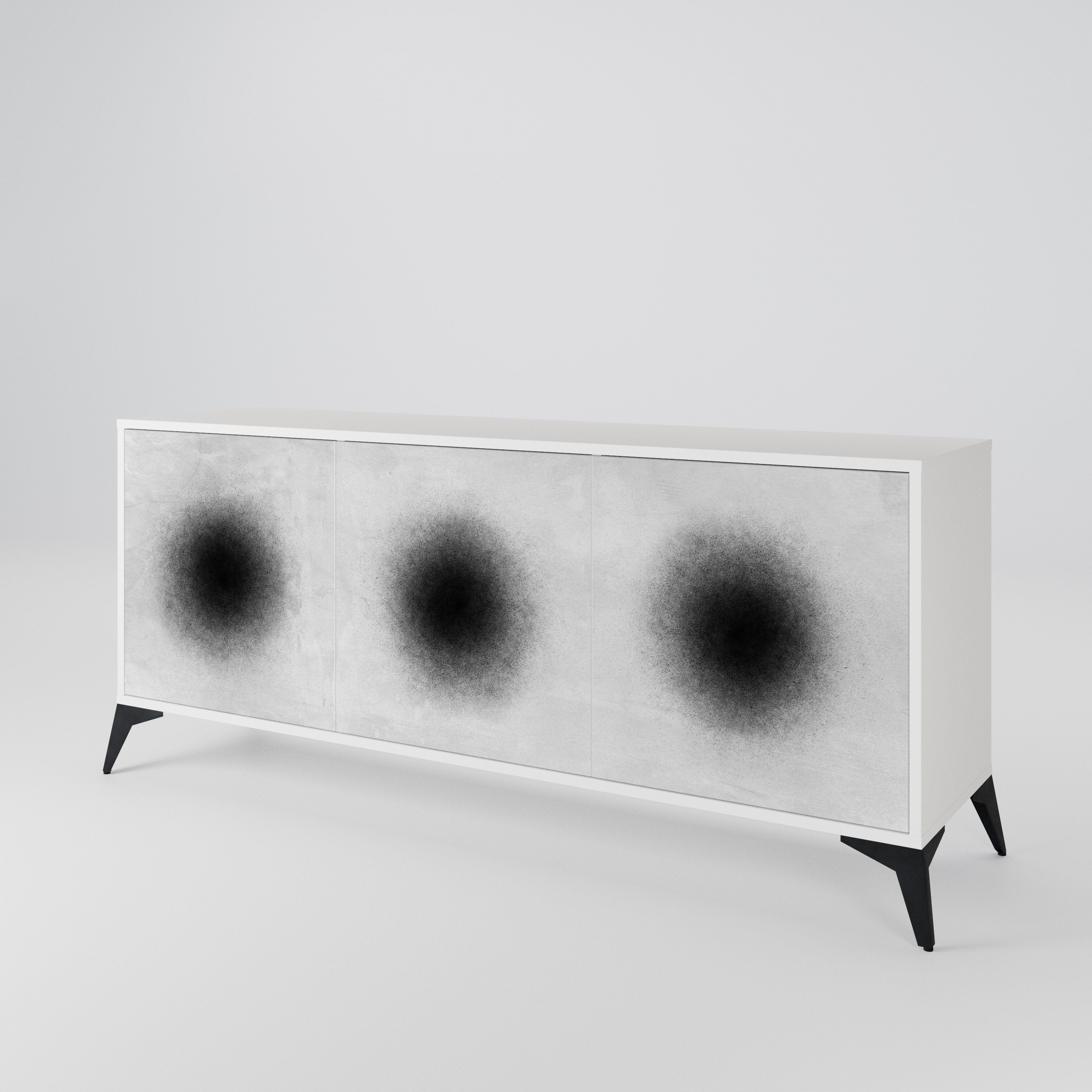 BLACK HOLE 3-türiges Sideboard