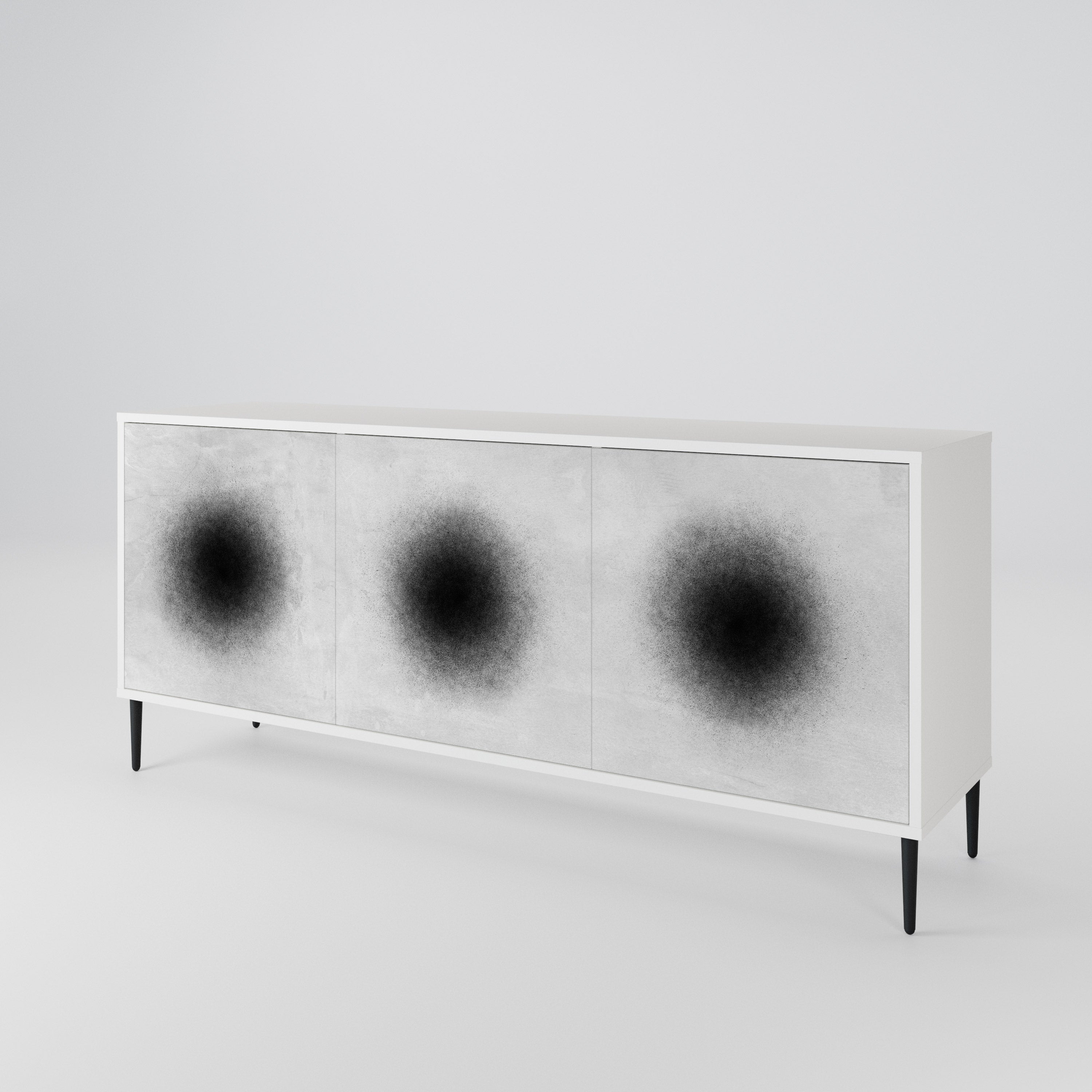 BLACK HOLE 3-türiges Sideboard