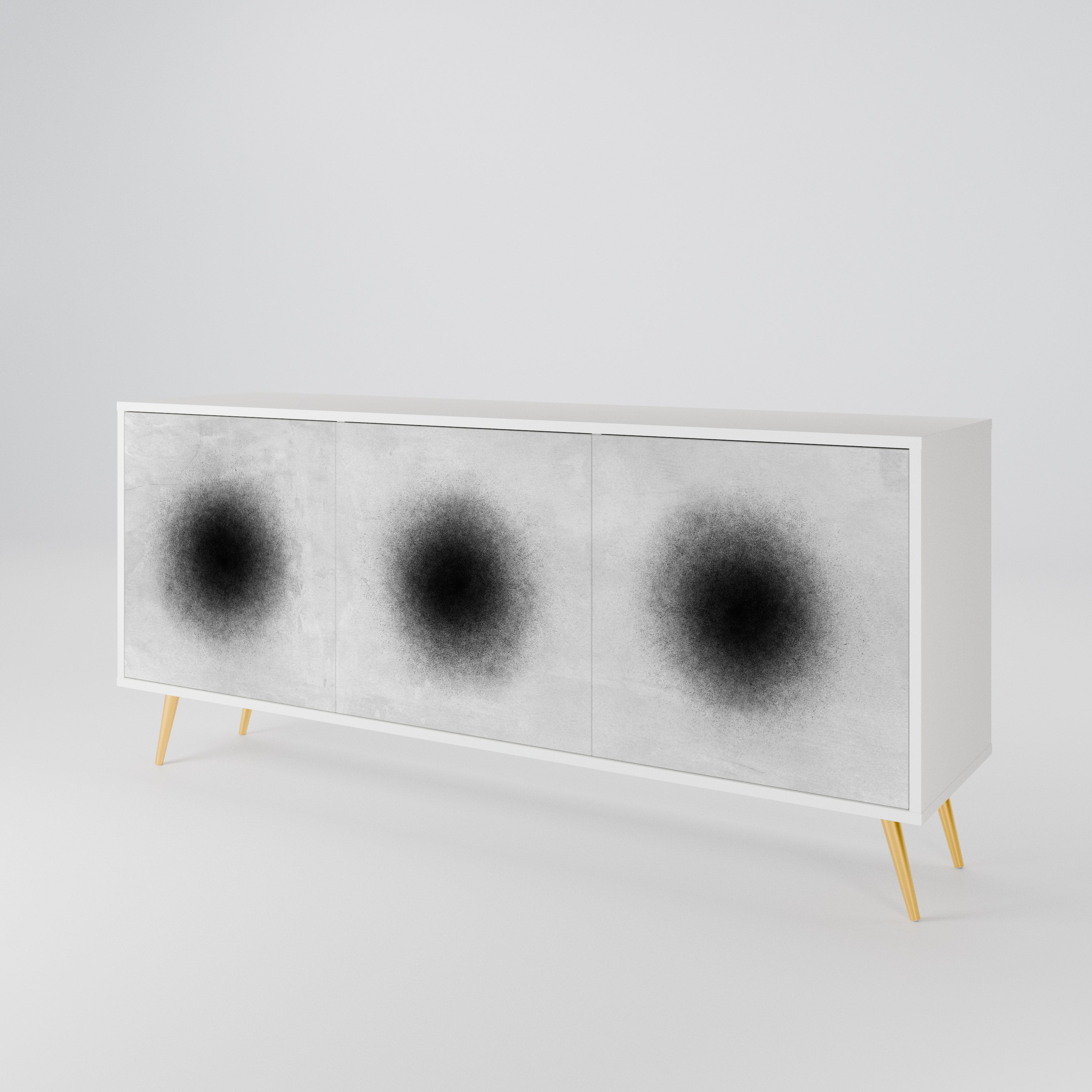 BLACK HOLE 3-türiges Sideboard