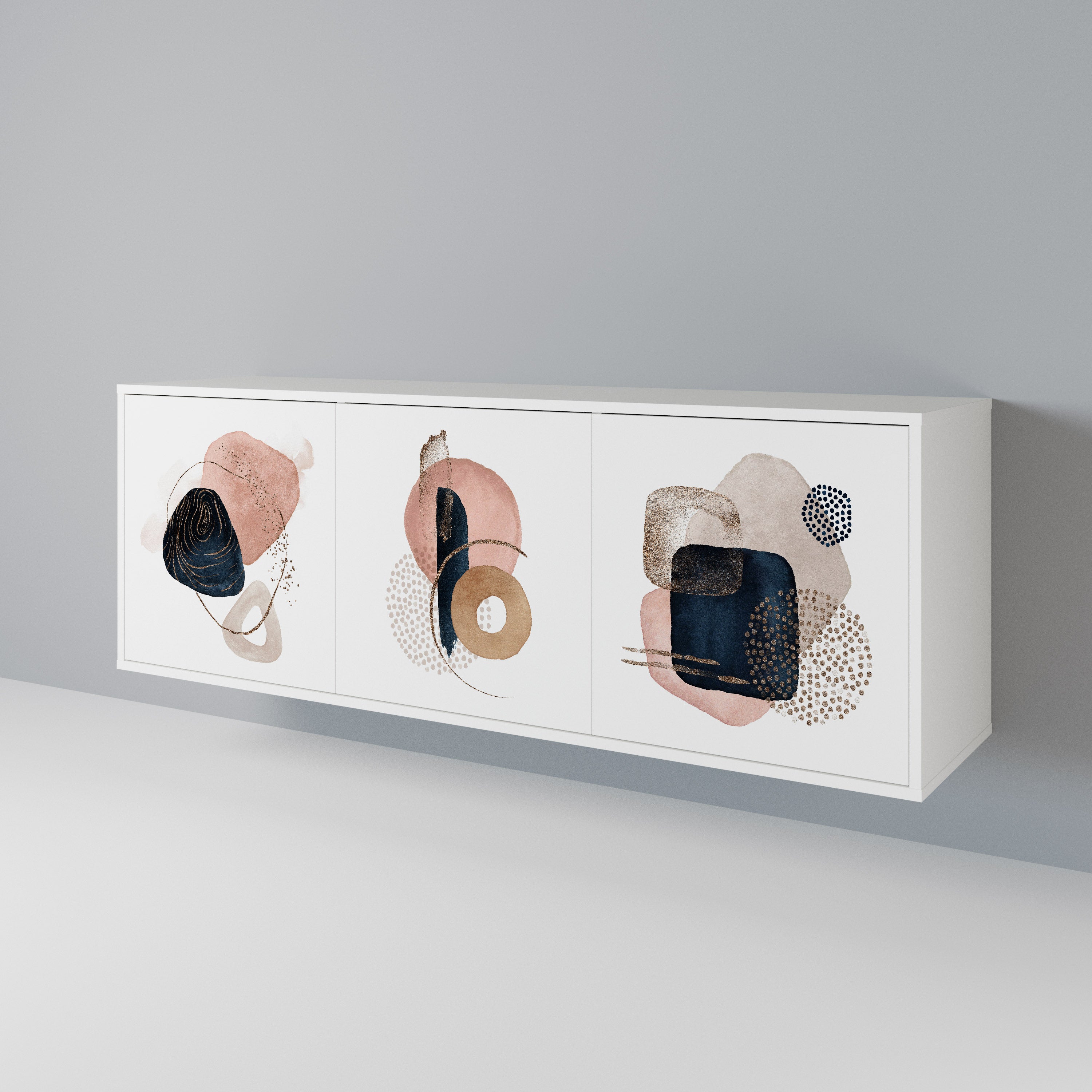 COLORFUL SHAPES 3-türiges Sideboard