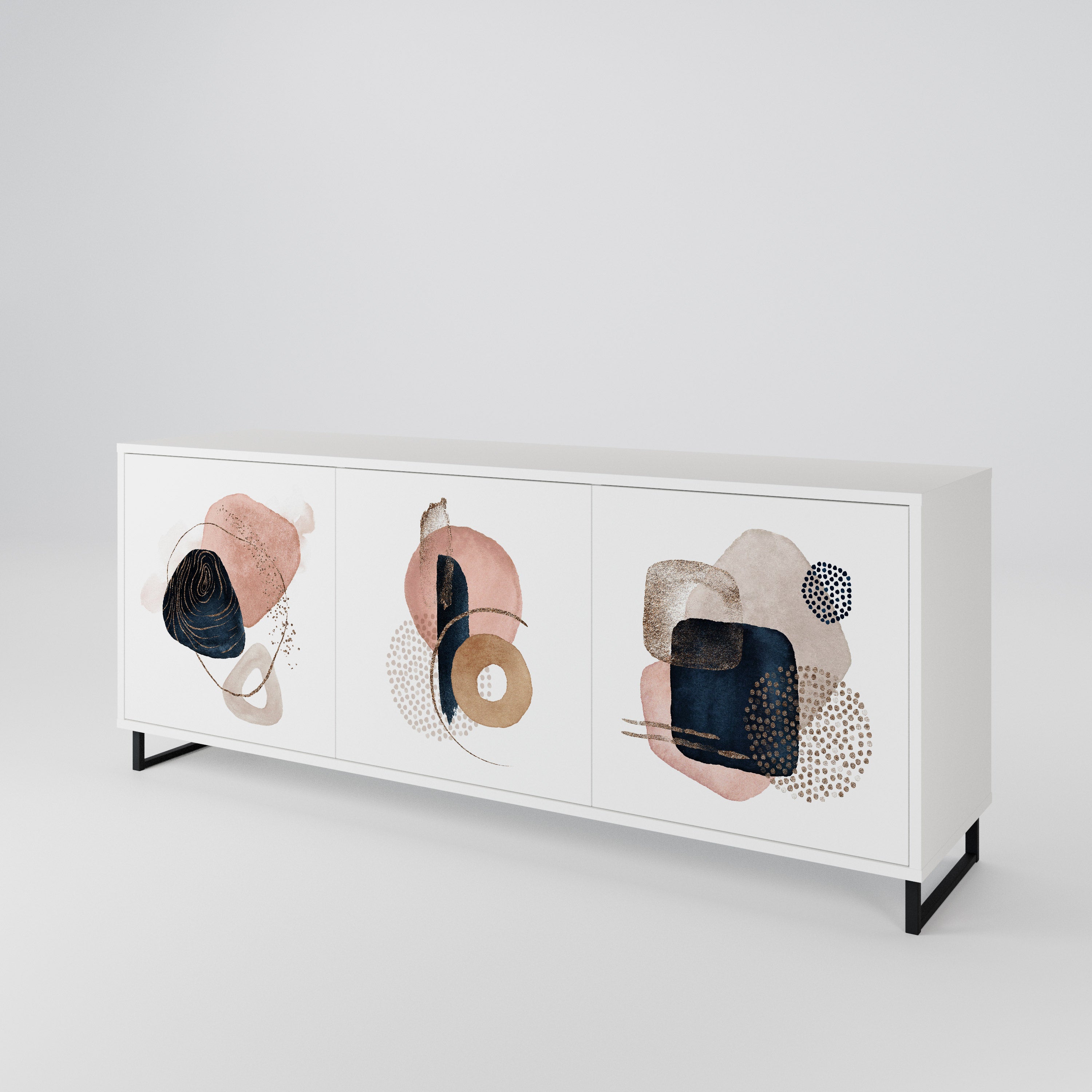 COLORFUL SHAPES 3-türiges Sideboard