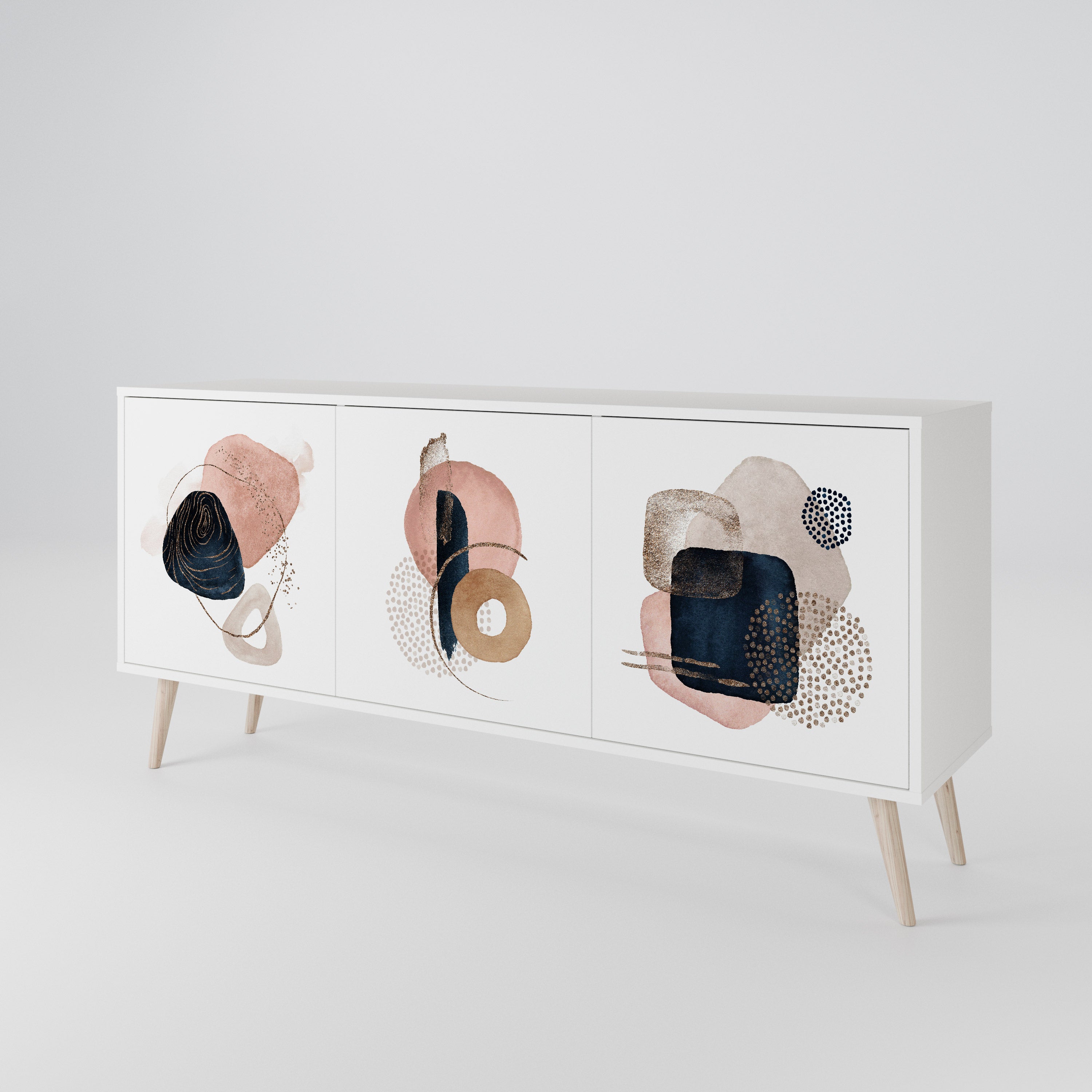 COLORFUL SHAPES 3-türiges Sideboard