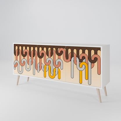 COLORFUL STRINGS 3-türiges Sideboard