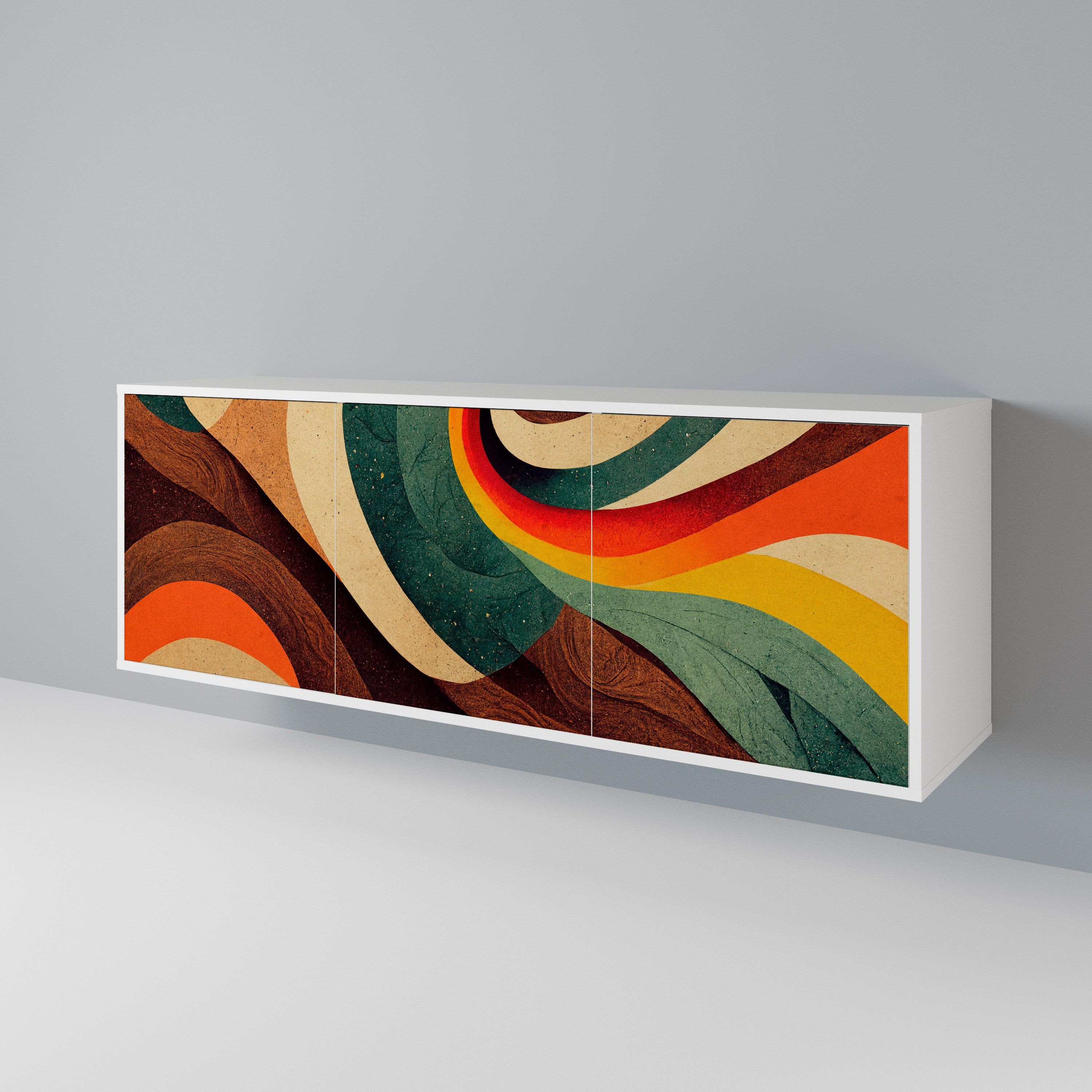COLORFUL STRANDS 3-türiges Sideboard
