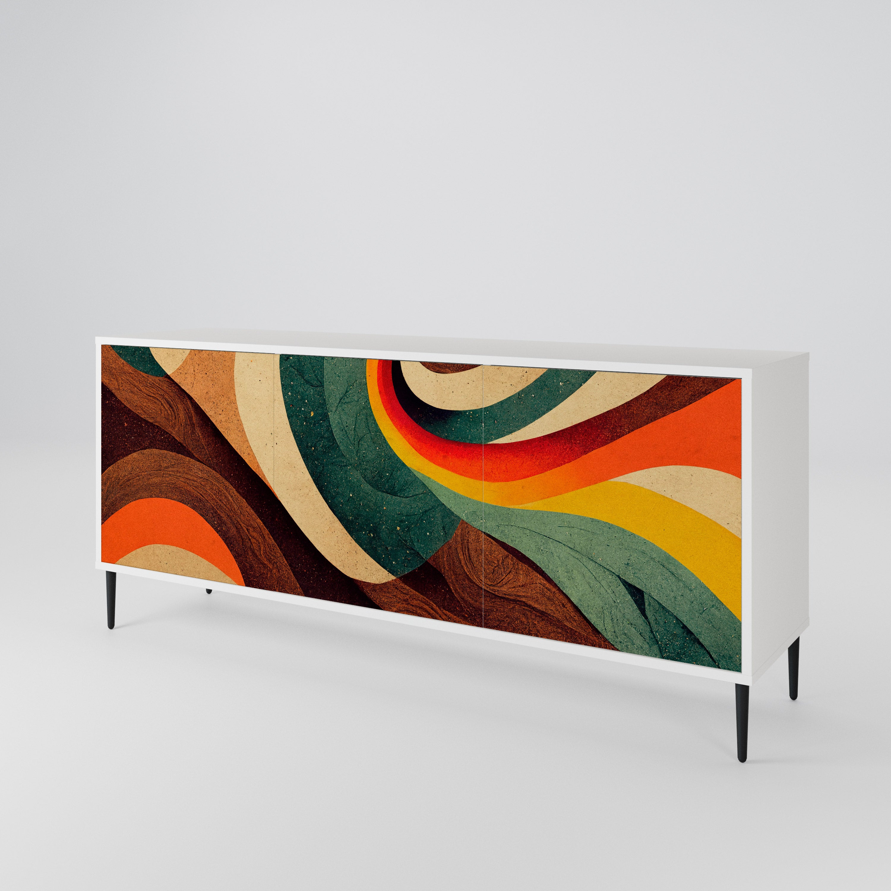 COLORFUL STRANDS 3-türiges Sideboard