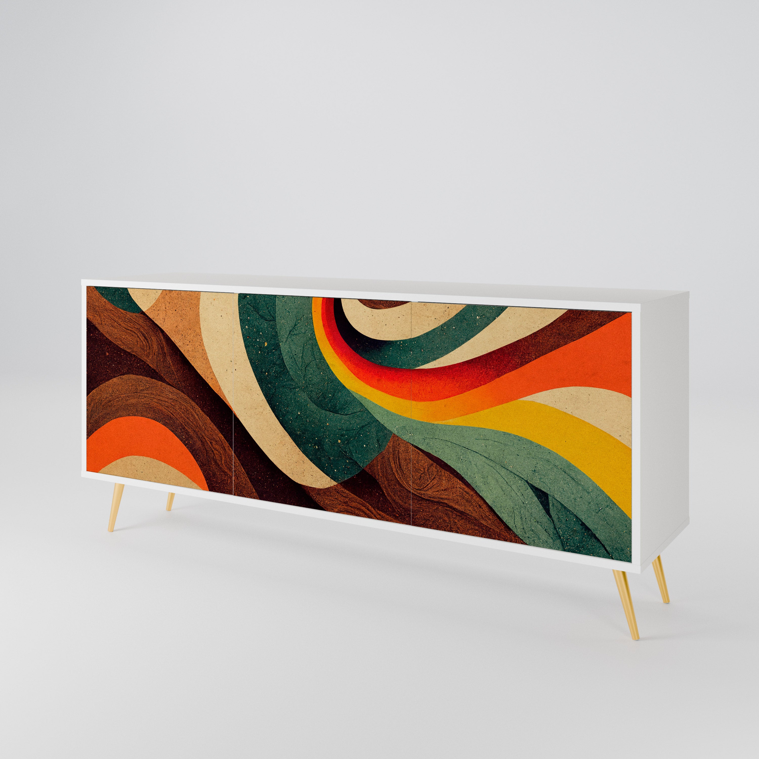 COLORFUL STRANDS 3-türiges Sideboard