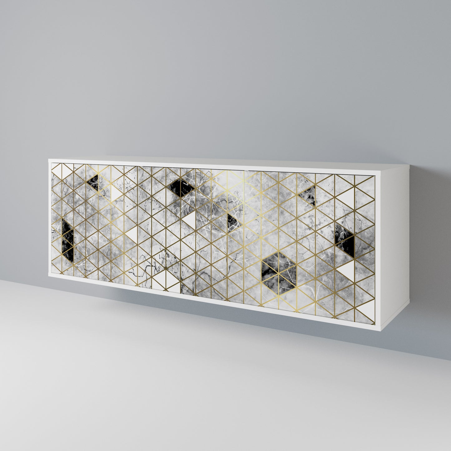 ASHEN ARIA 3-türiges Sideboard