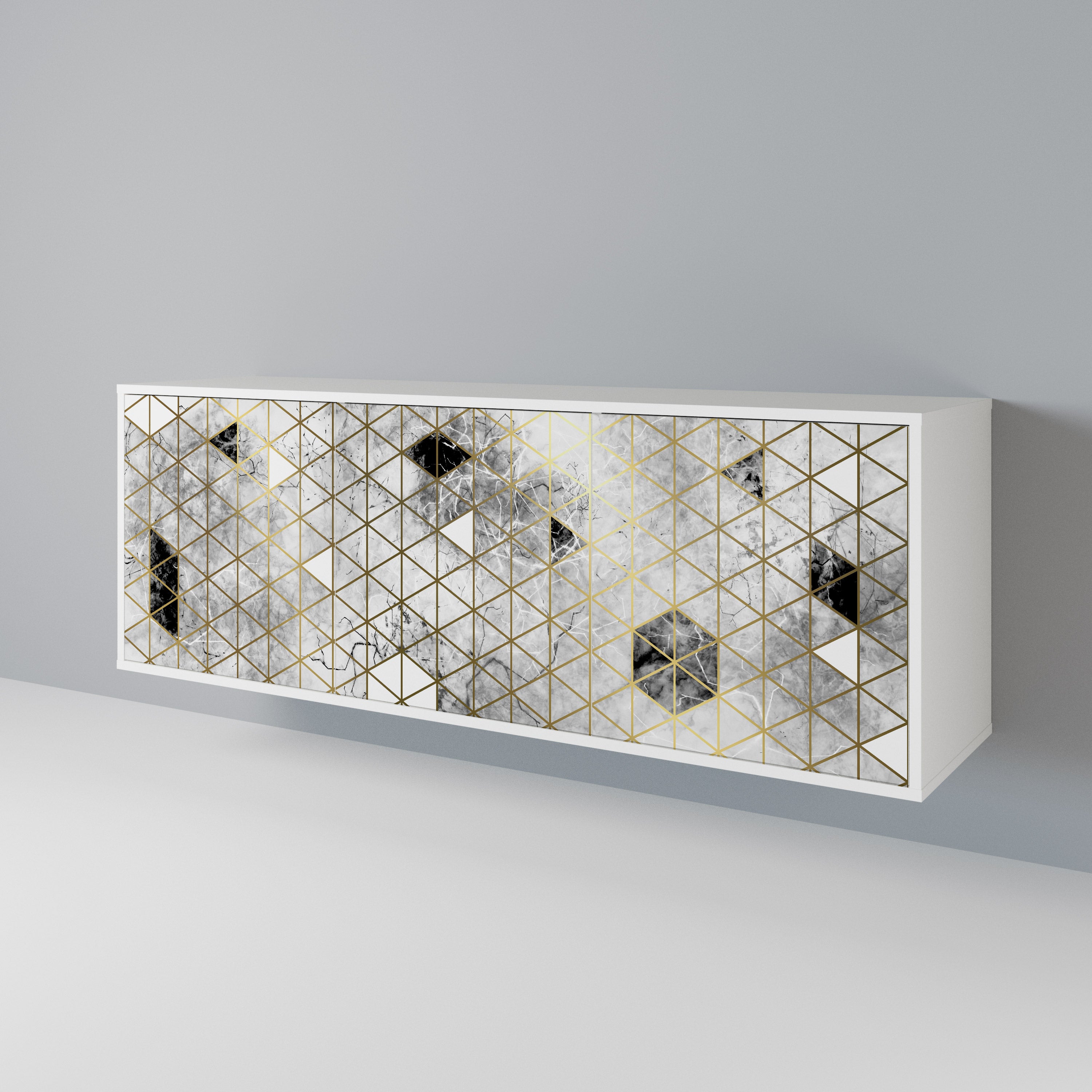 ASHEN ARIA 3-türiges Sideboard