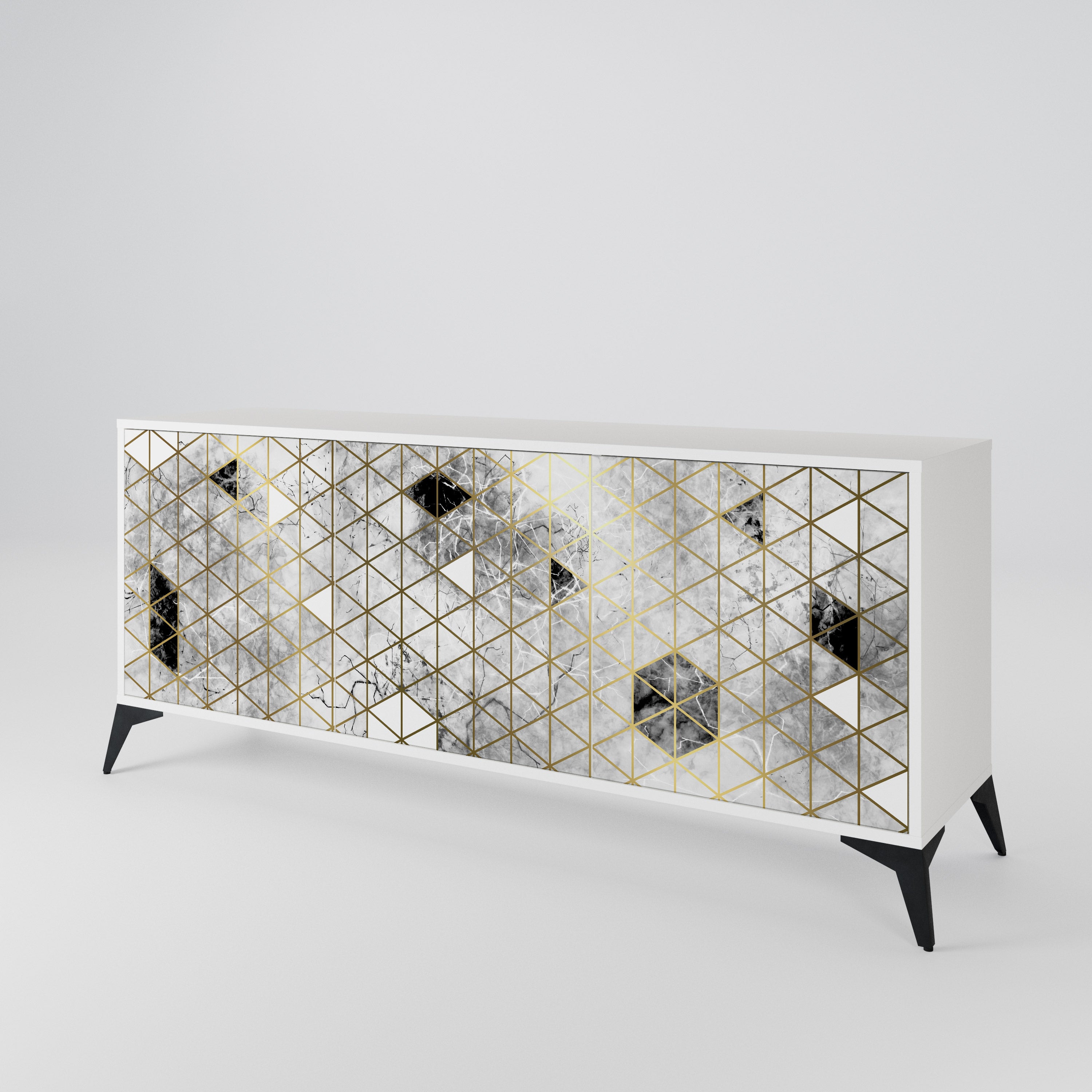 ASHEN ARIA 3-türiges Sideboard