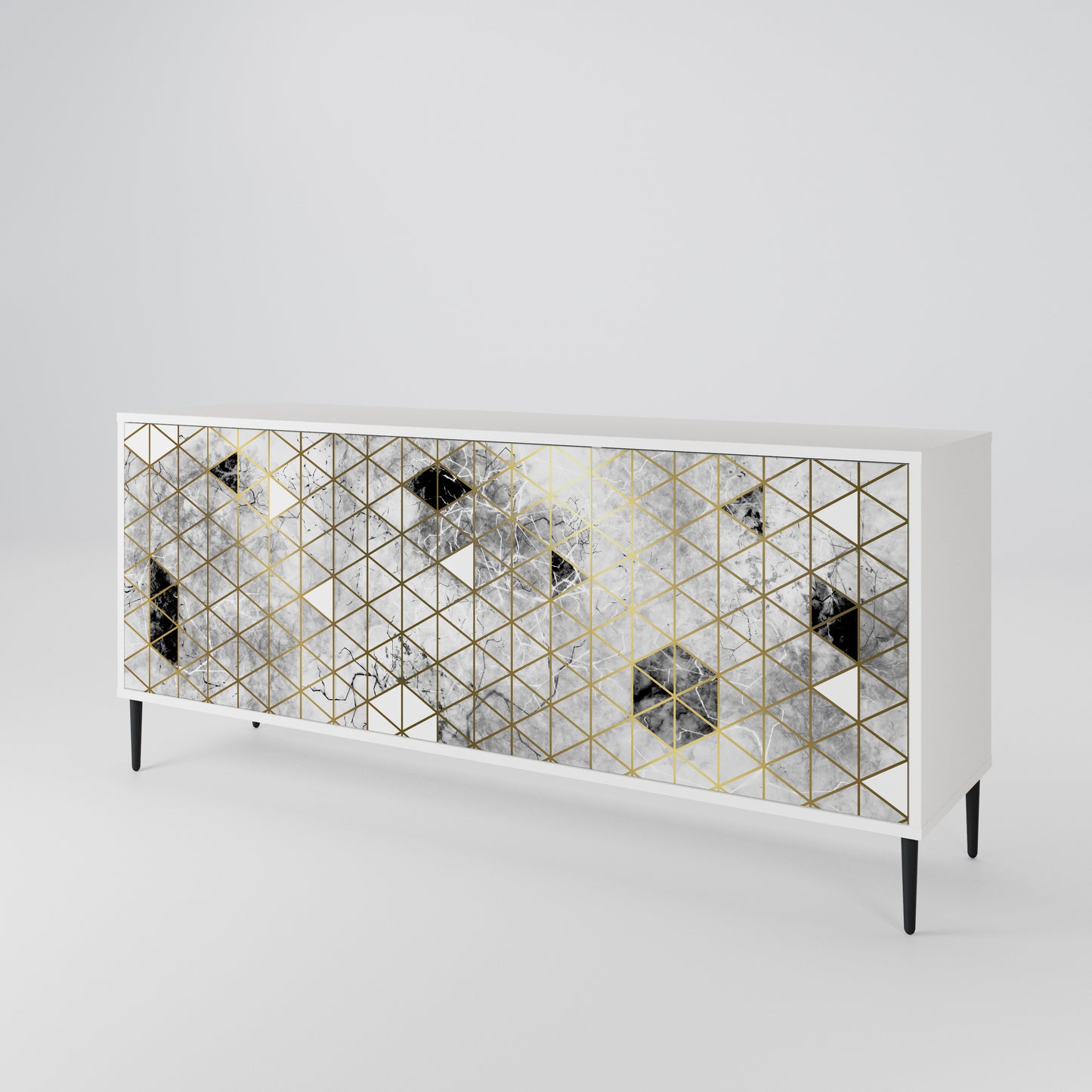 ASHEN ARIA 3-türiges Sideboard