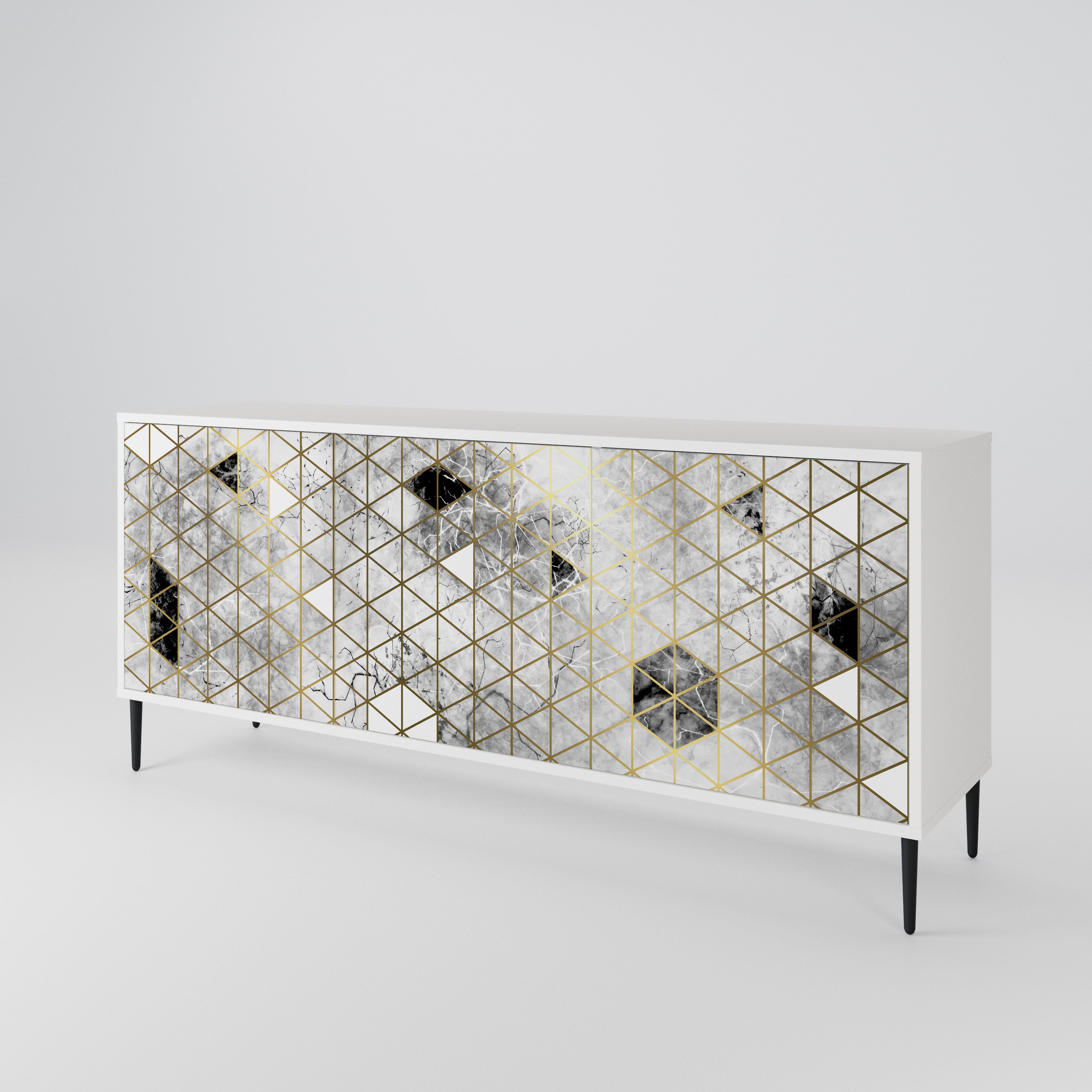 ASHEN ARIA 3-türiges Sideboard