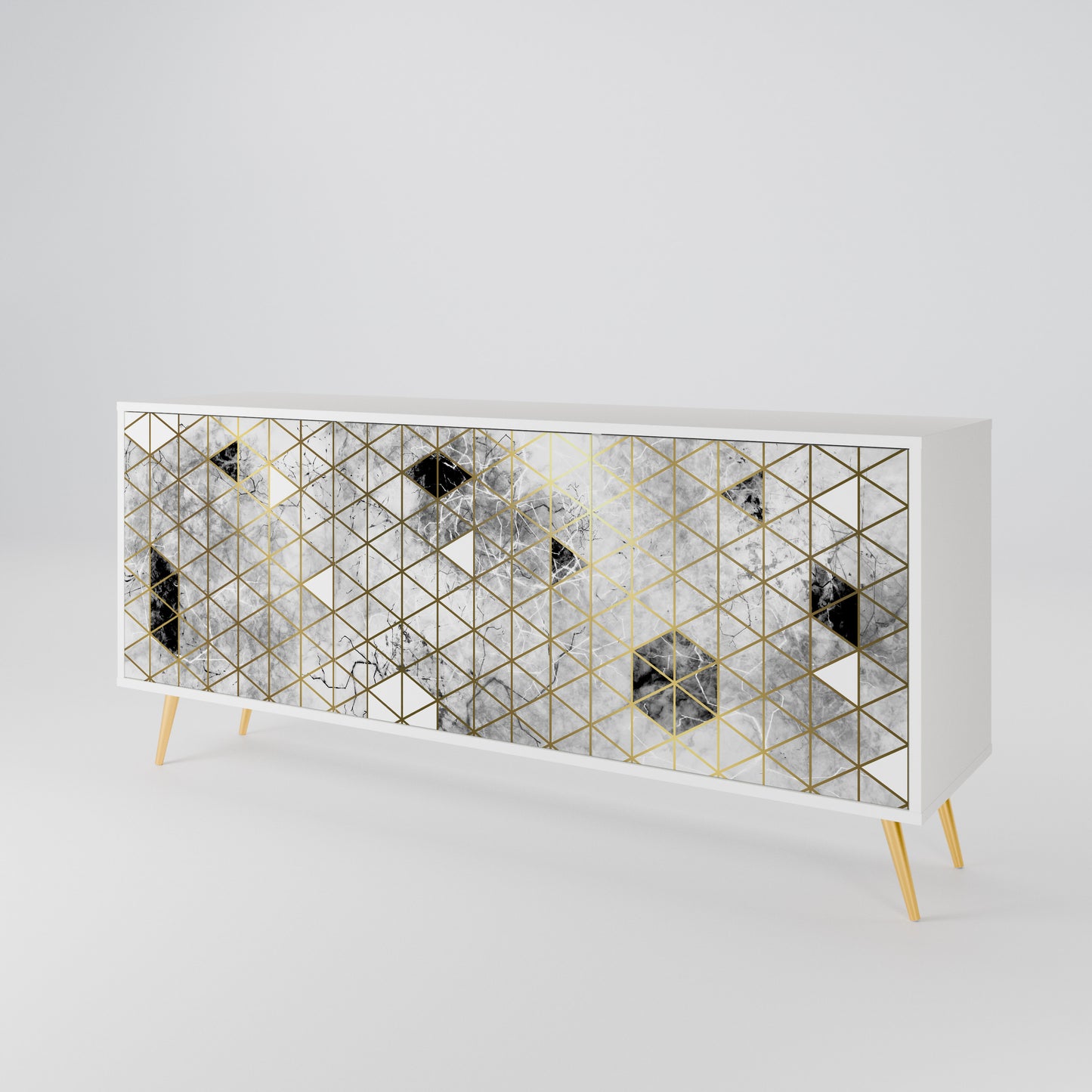 ASHEN ARIA 3-türiges Sideboard