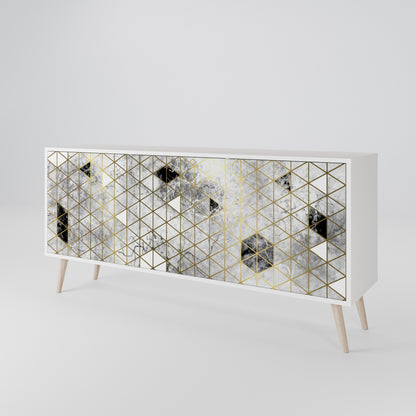 ASHEN ARIA 3-türiges Sideboard