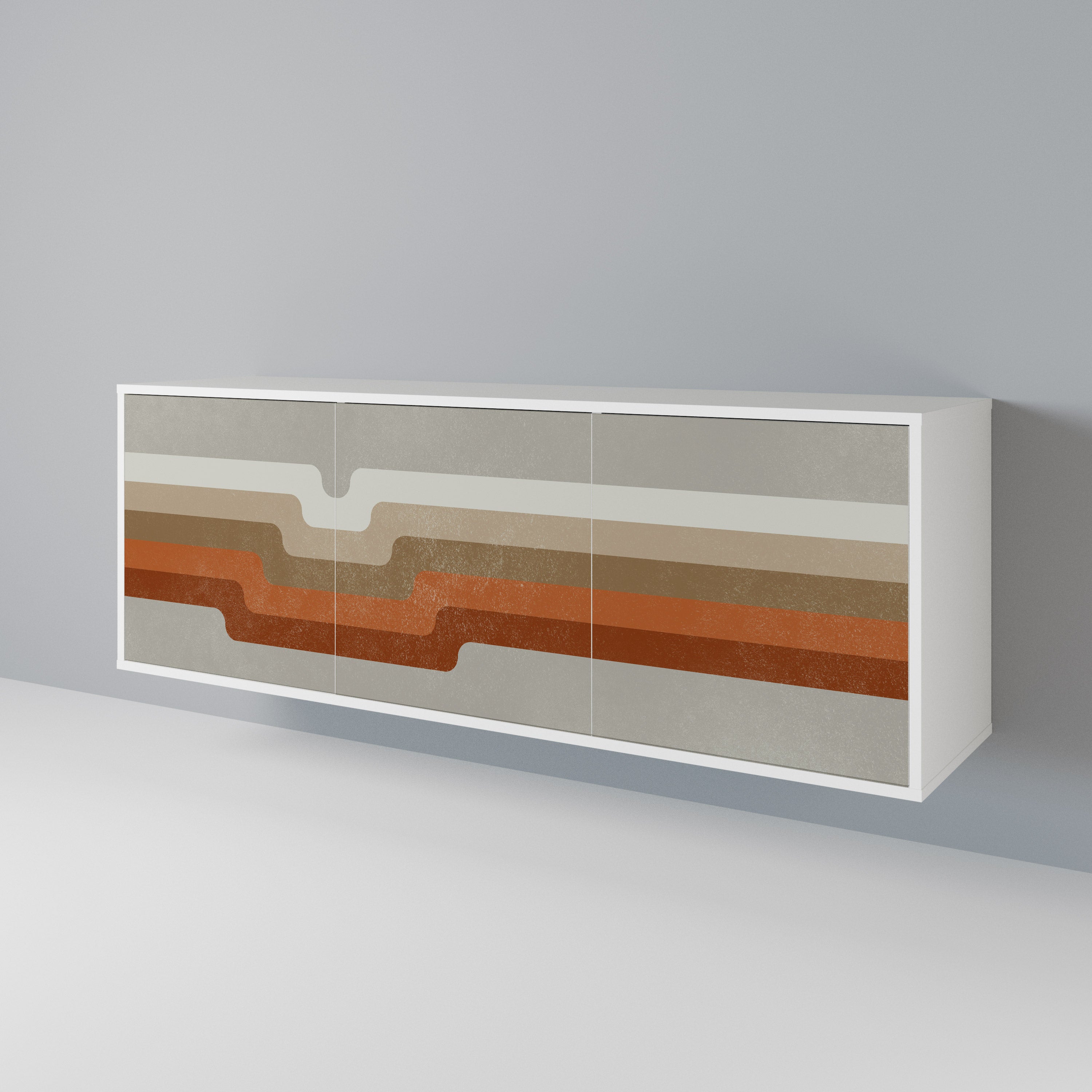 PECULIAR TRAIL 3-türiges Sideboard