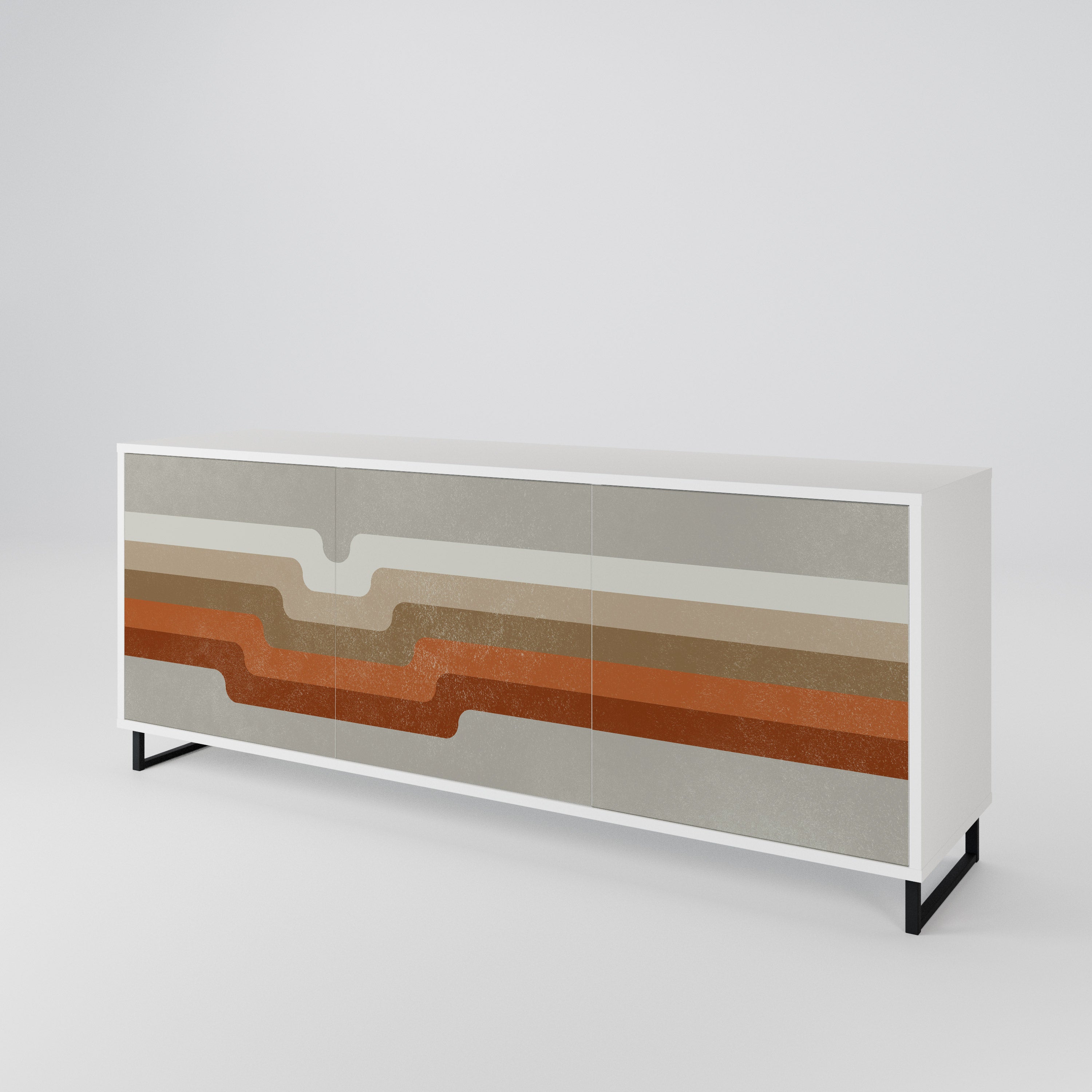 PECULIAR TRAIL 3-türiges Sideboard