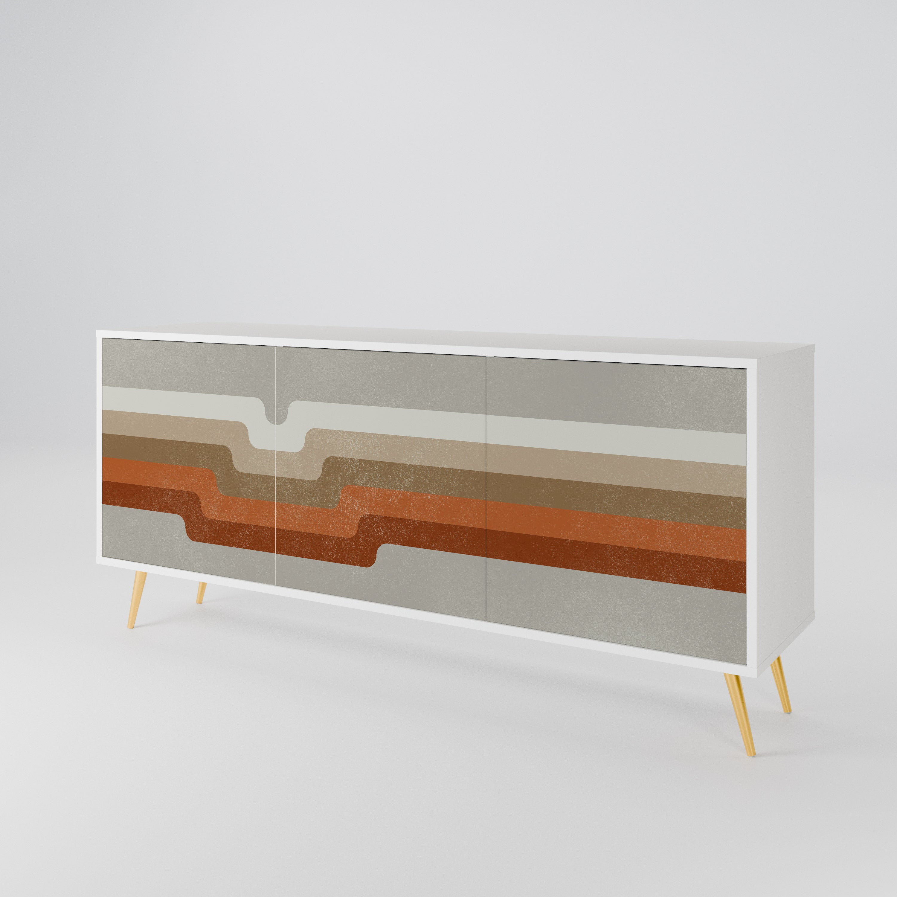PECULIAR TRAIL 3-türiges Sideboard