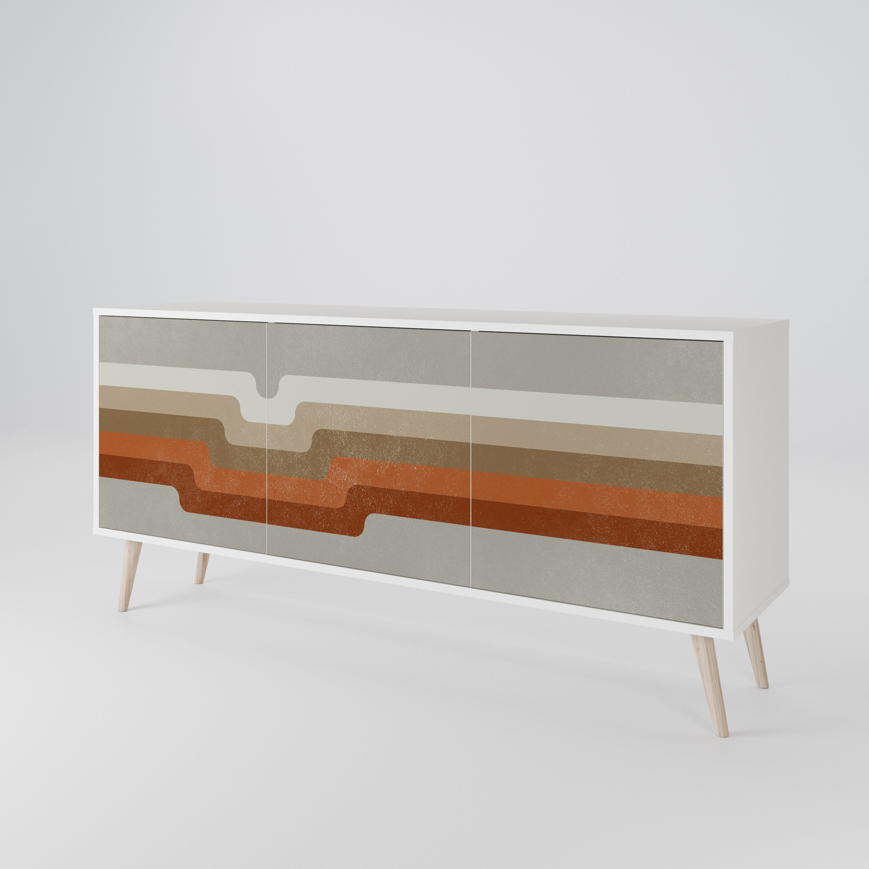 PECULIAR TRAIL 3-türiges Sideboard