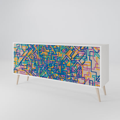 MEMORIES MAP 3-türiges Sideboard
