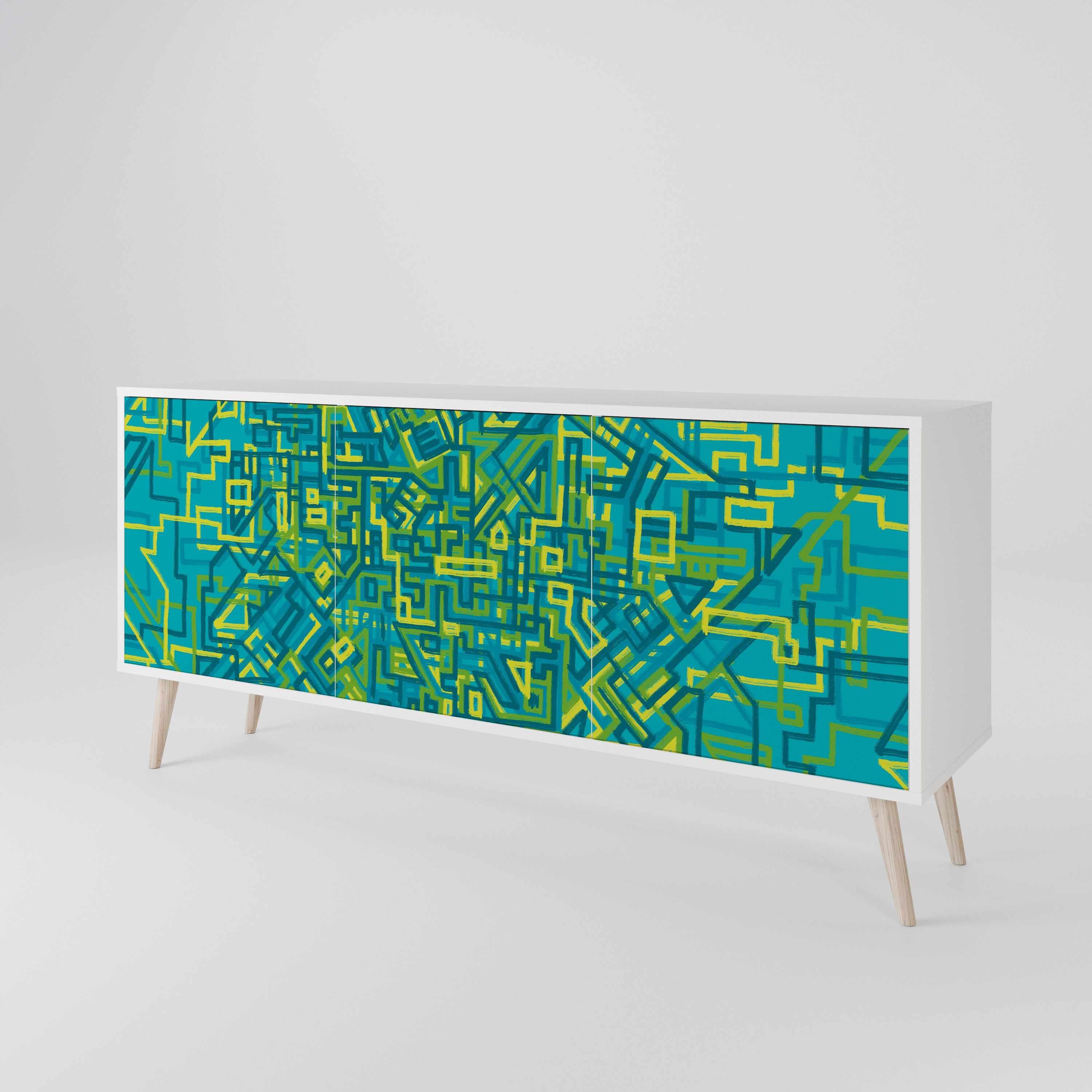 NOSTALGIC MEMORIES 3-türiges Sideboard