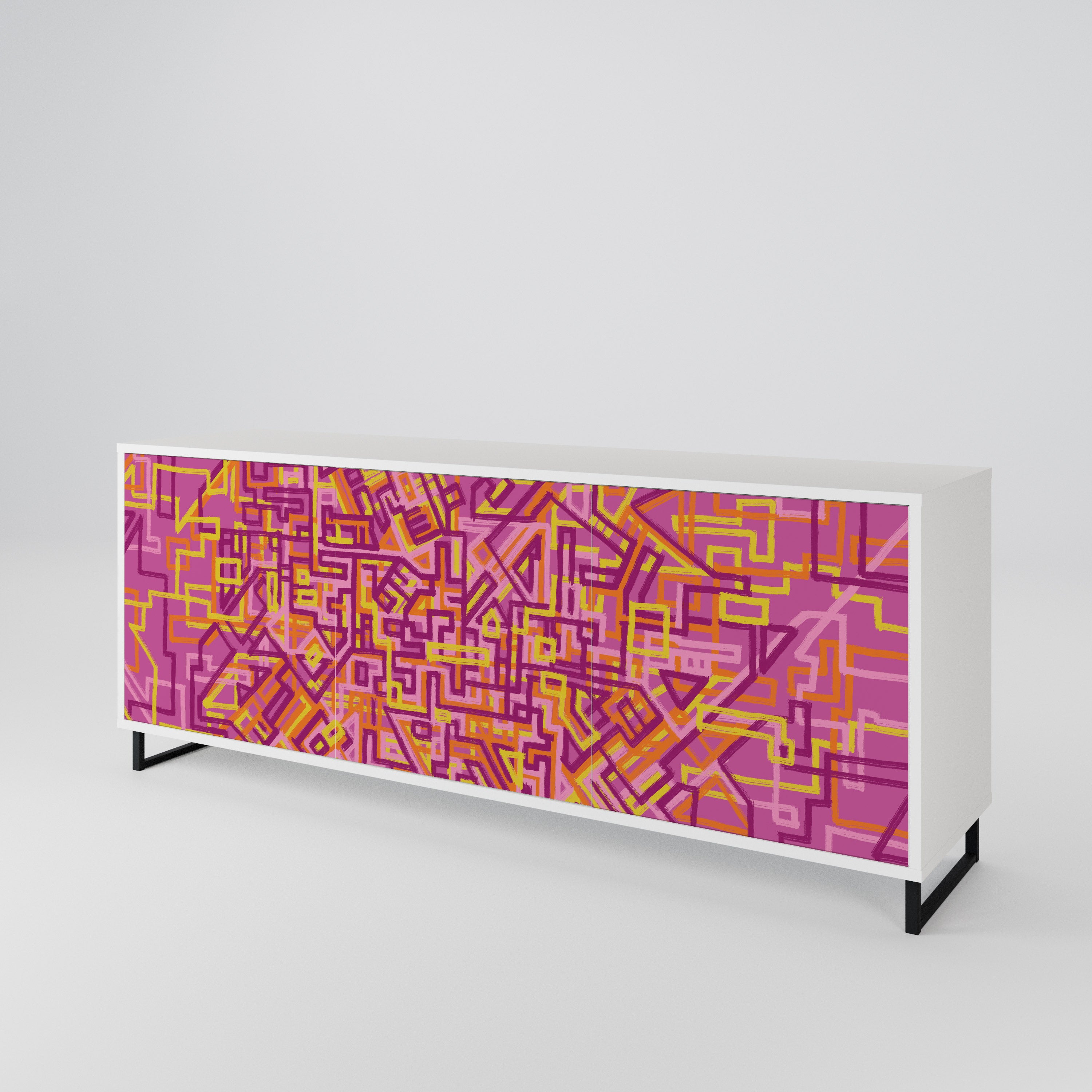 LOVELY MEMORIES 3-türiges Sideboard
