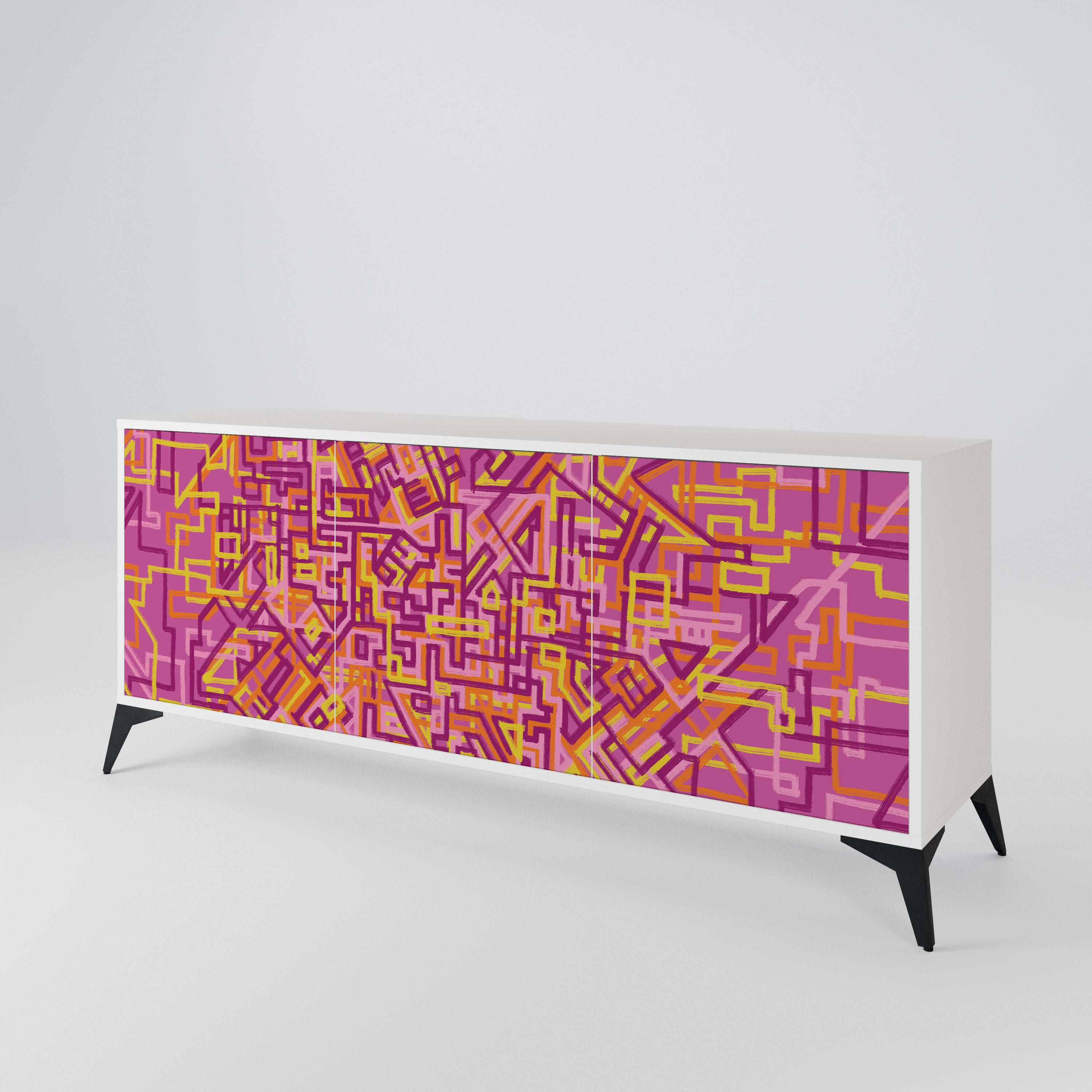 LOVELY MEMORIES 3-türiges Sideboard