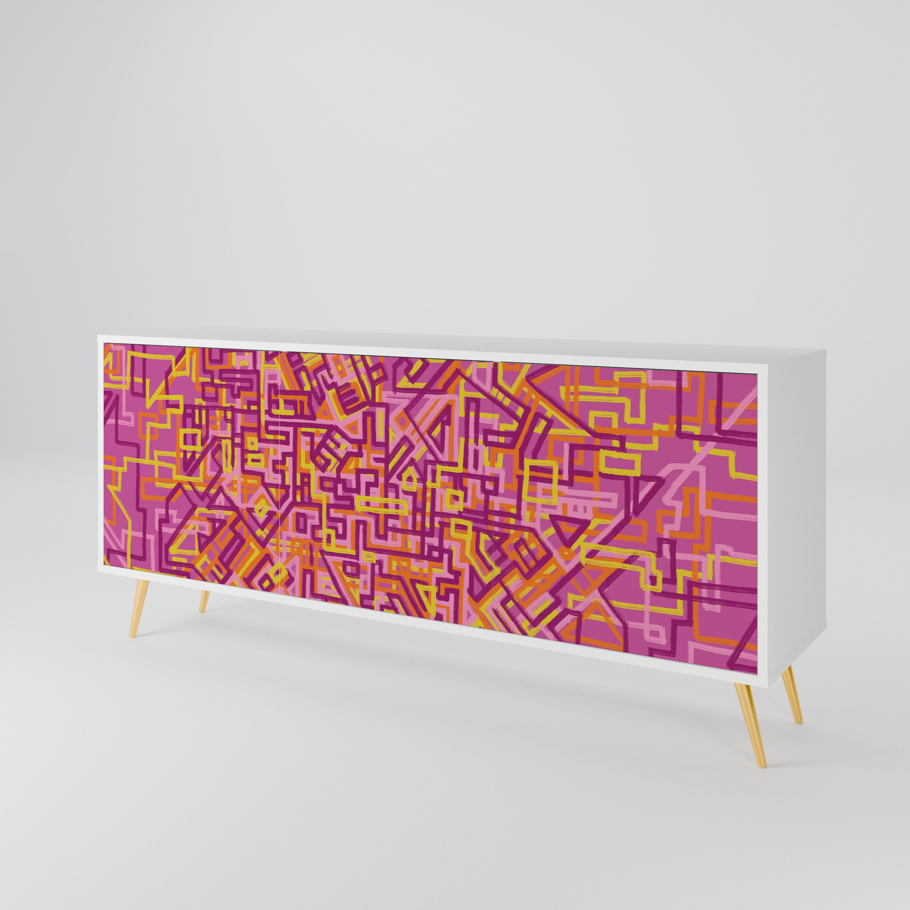 LOVELY MEMORIES 3-türiges Sideboard