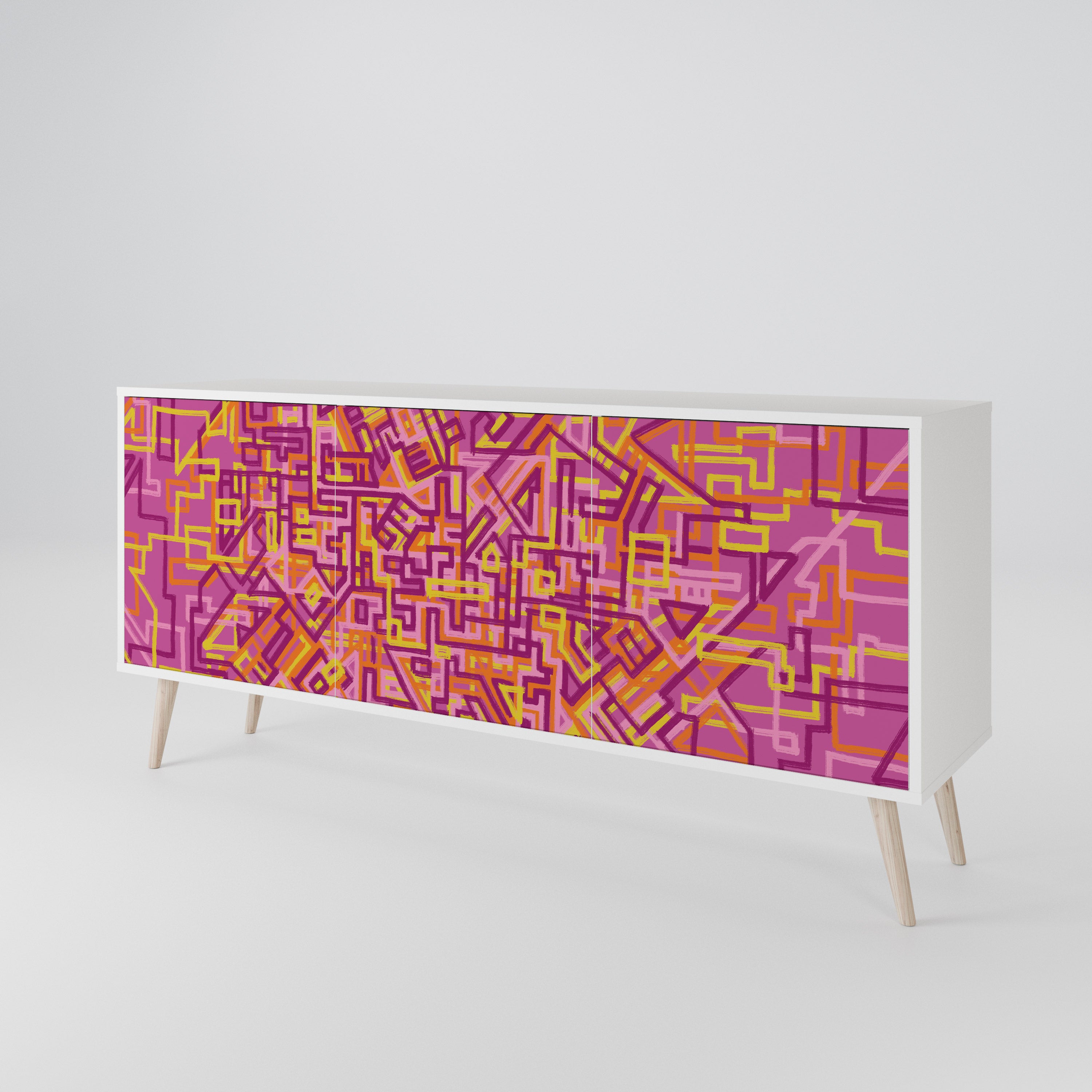 LOVELY MEMORIES 3-türiges Sideboard