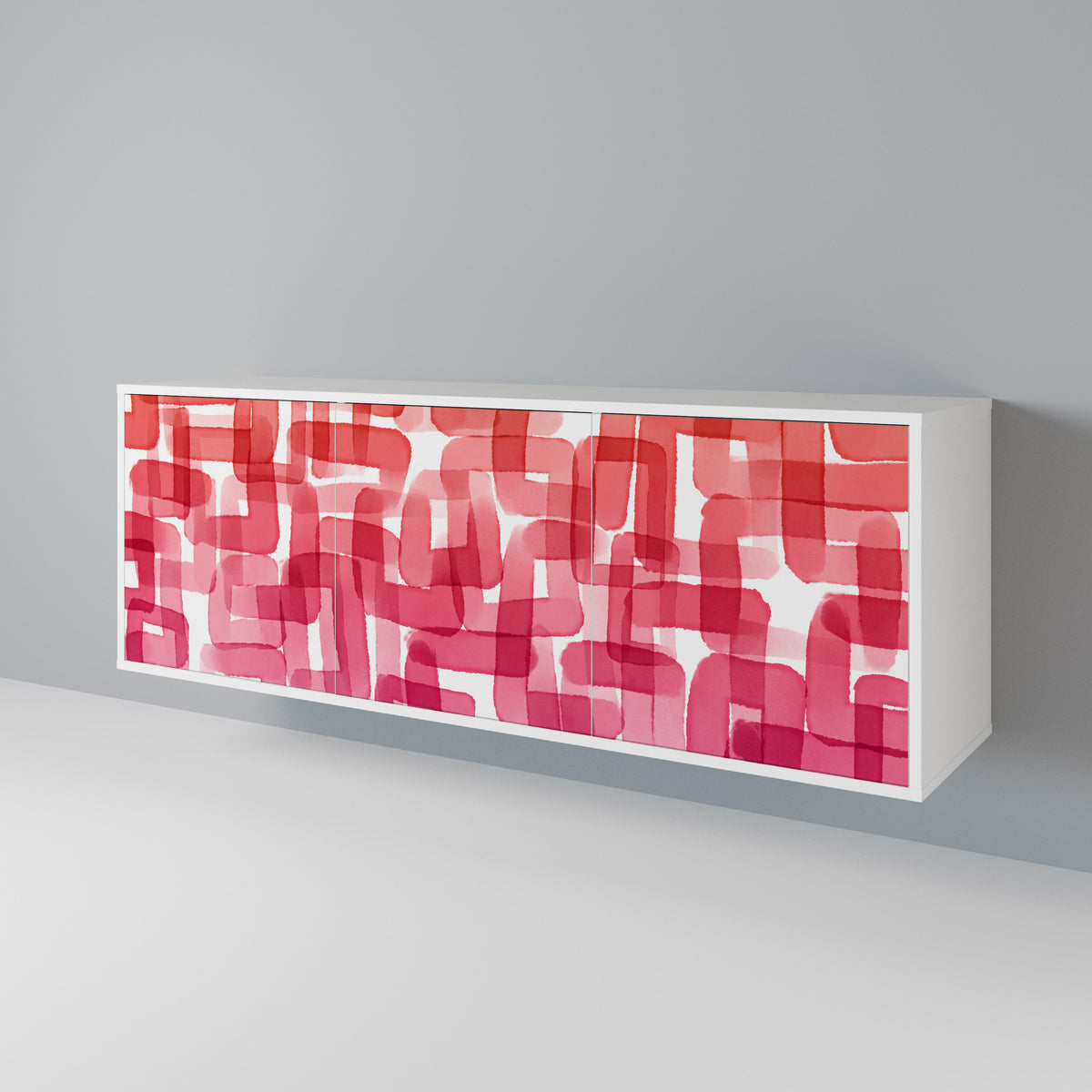 KALEIDOSCOPIC CUBISM 3-türiges Sideboard