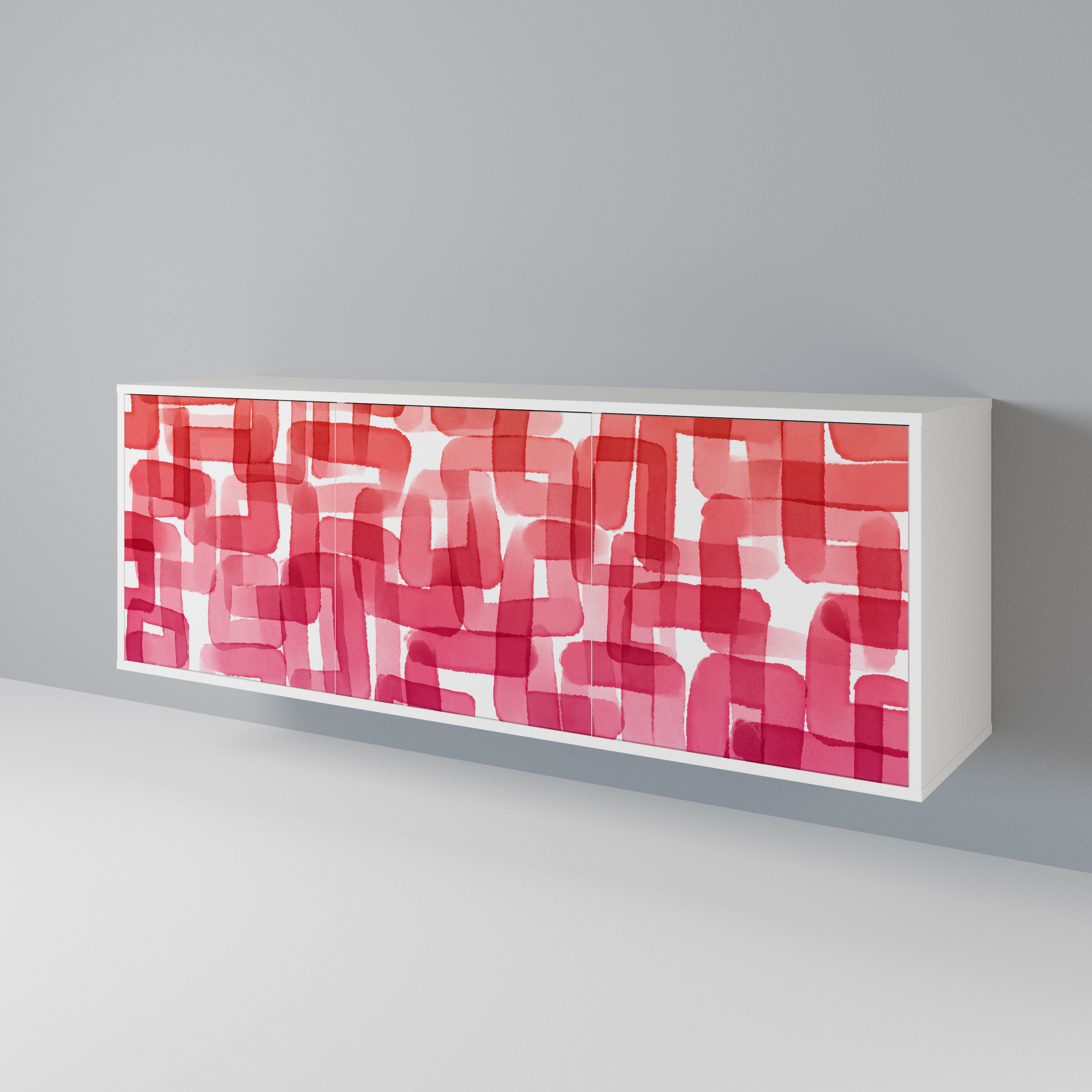 KALEIDOSCOPIC CUBISM 3-türiges Sideboard
