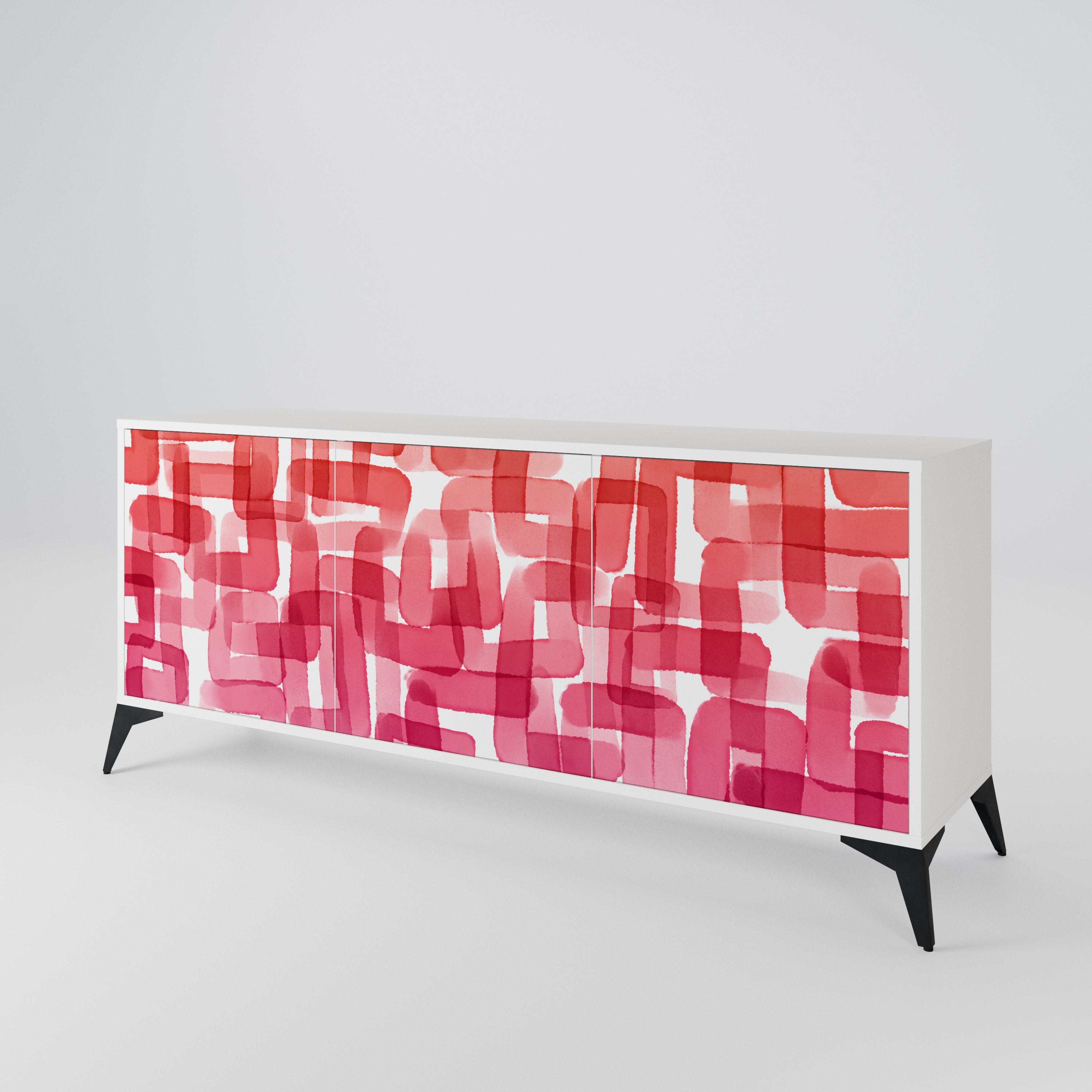 KALEIDOSCOPIC CUBISM 3-türiges Sideboard