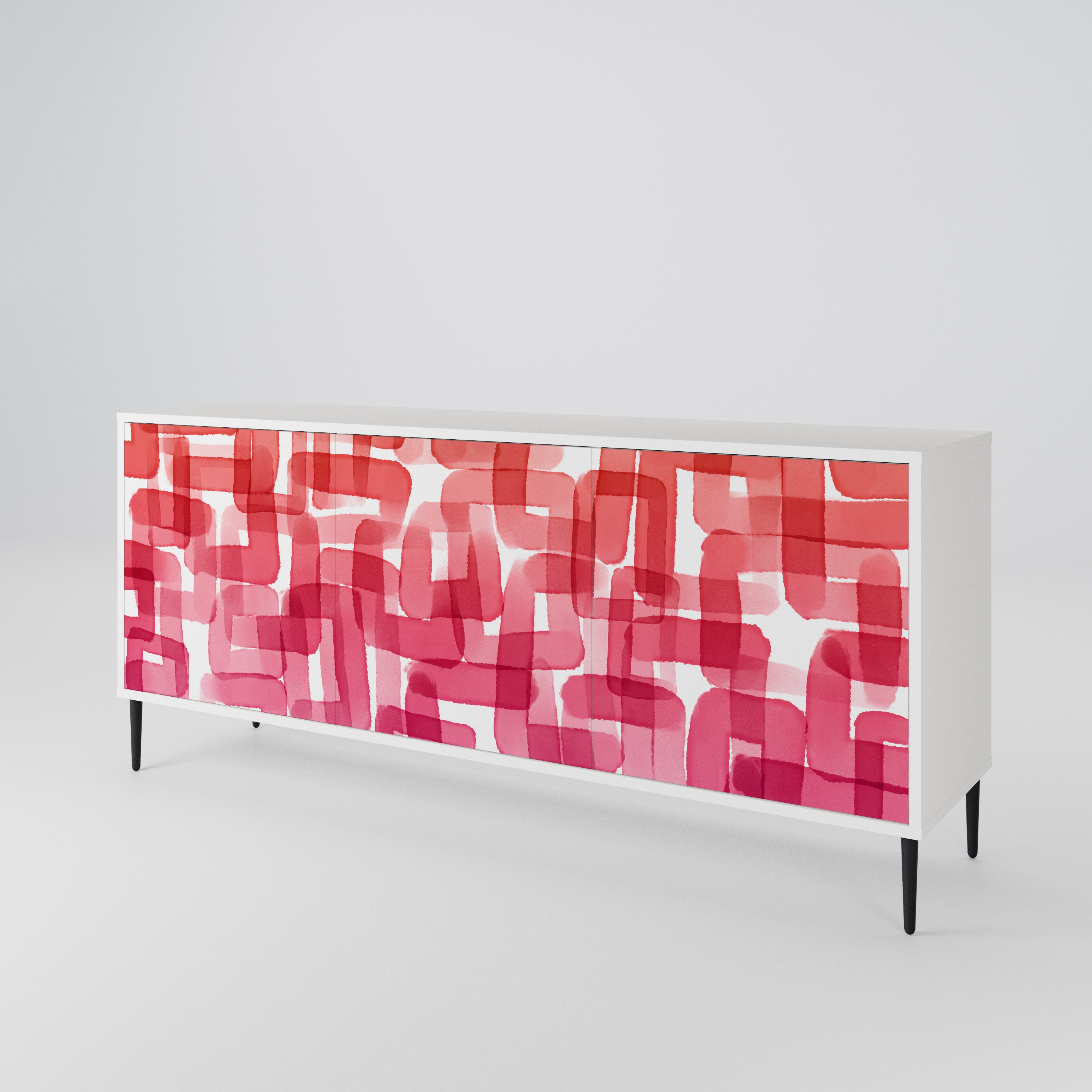 KALEIDOSCOPIC CUBISM 3-türiges Sideboard
