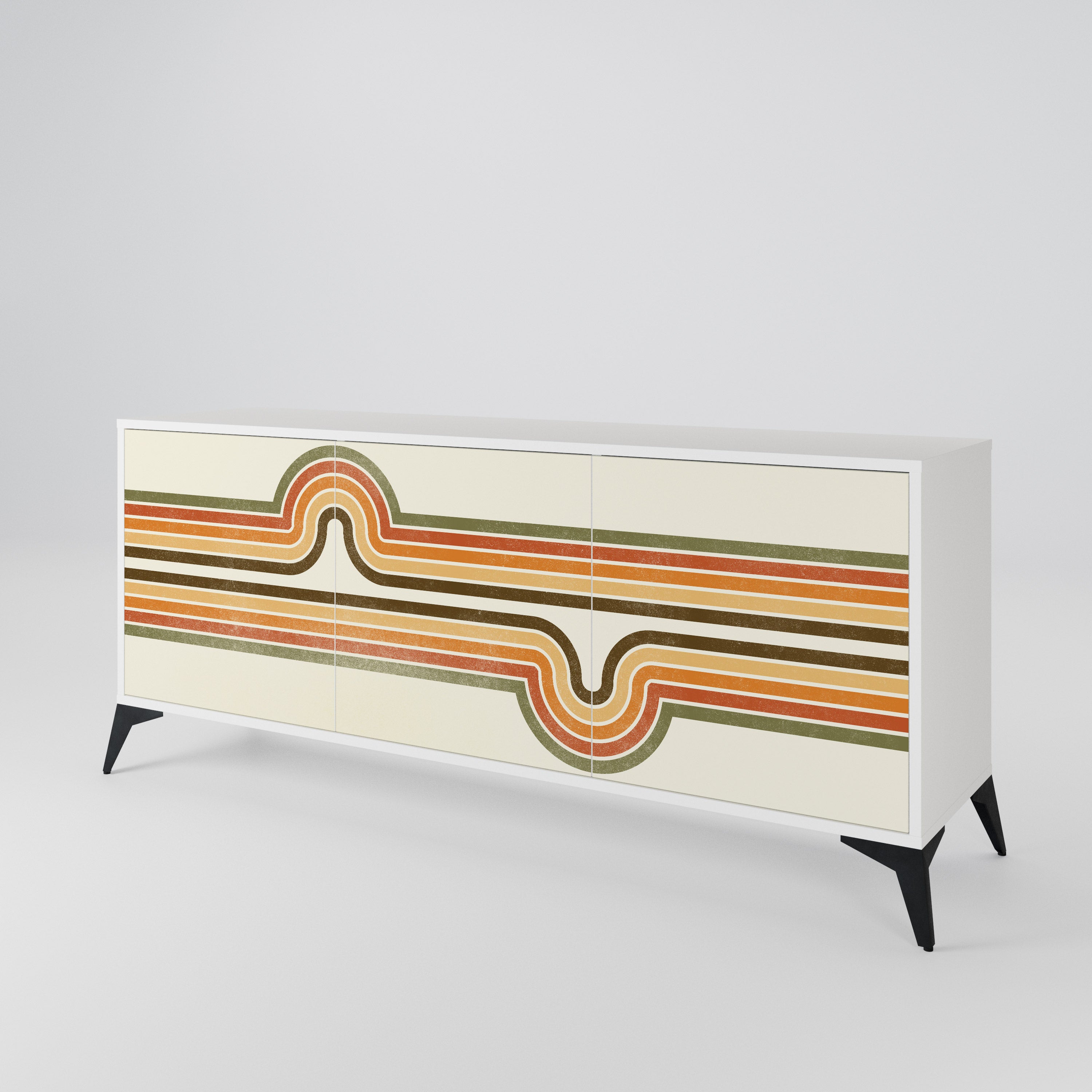 EXCEPTIONAL STREAM 3-türiges Sideboard