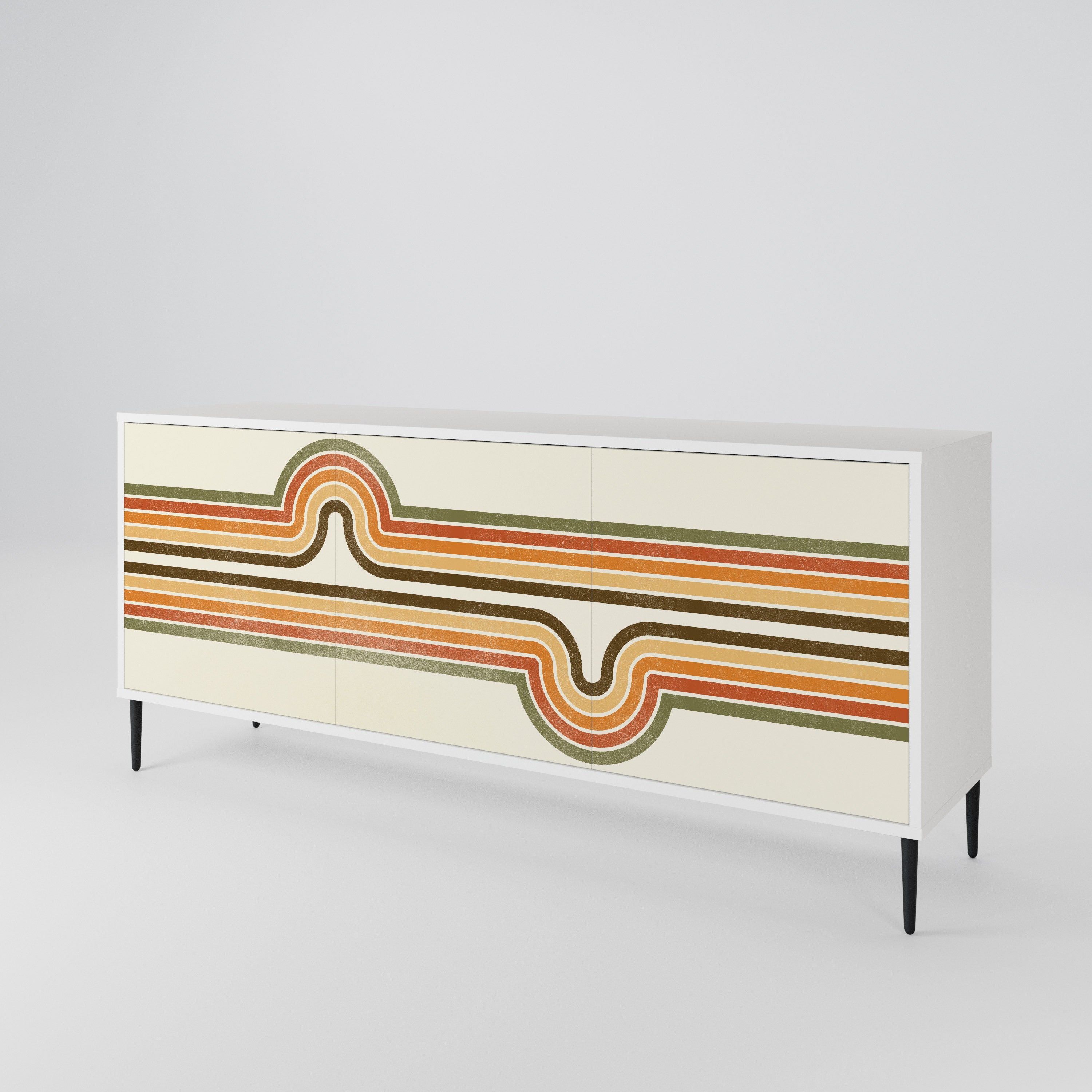 EXCEPTIONAL STREAM 3-türiges Sideboard